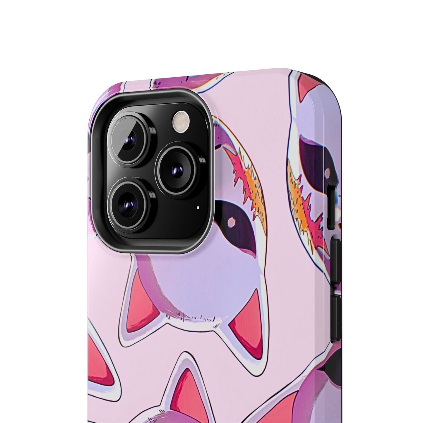Sabito Fox Mask Pattern Tough Phone Case | Anime - Demon Slayer