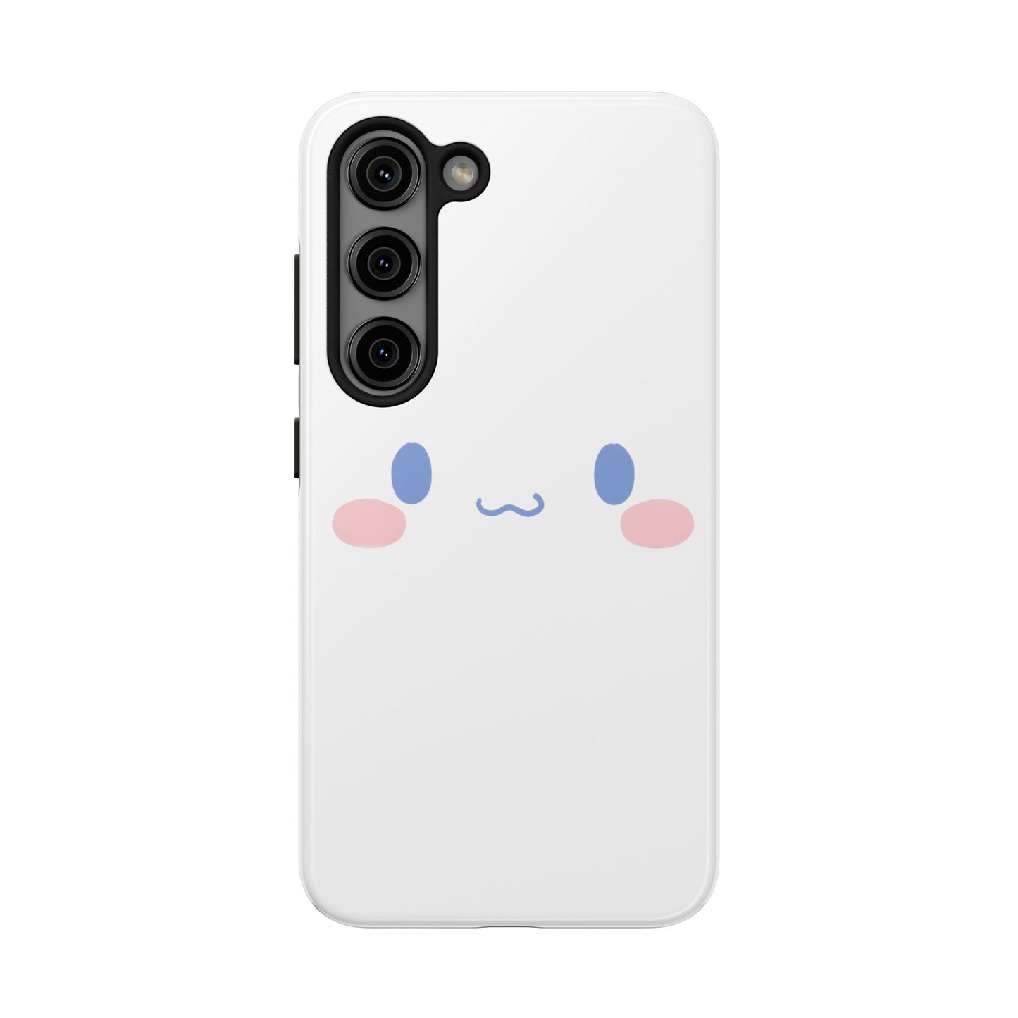 Sanrio Cinnamoroll Cute Face Pastel Kawaii Minimal Tough Phone Case | Cartoons