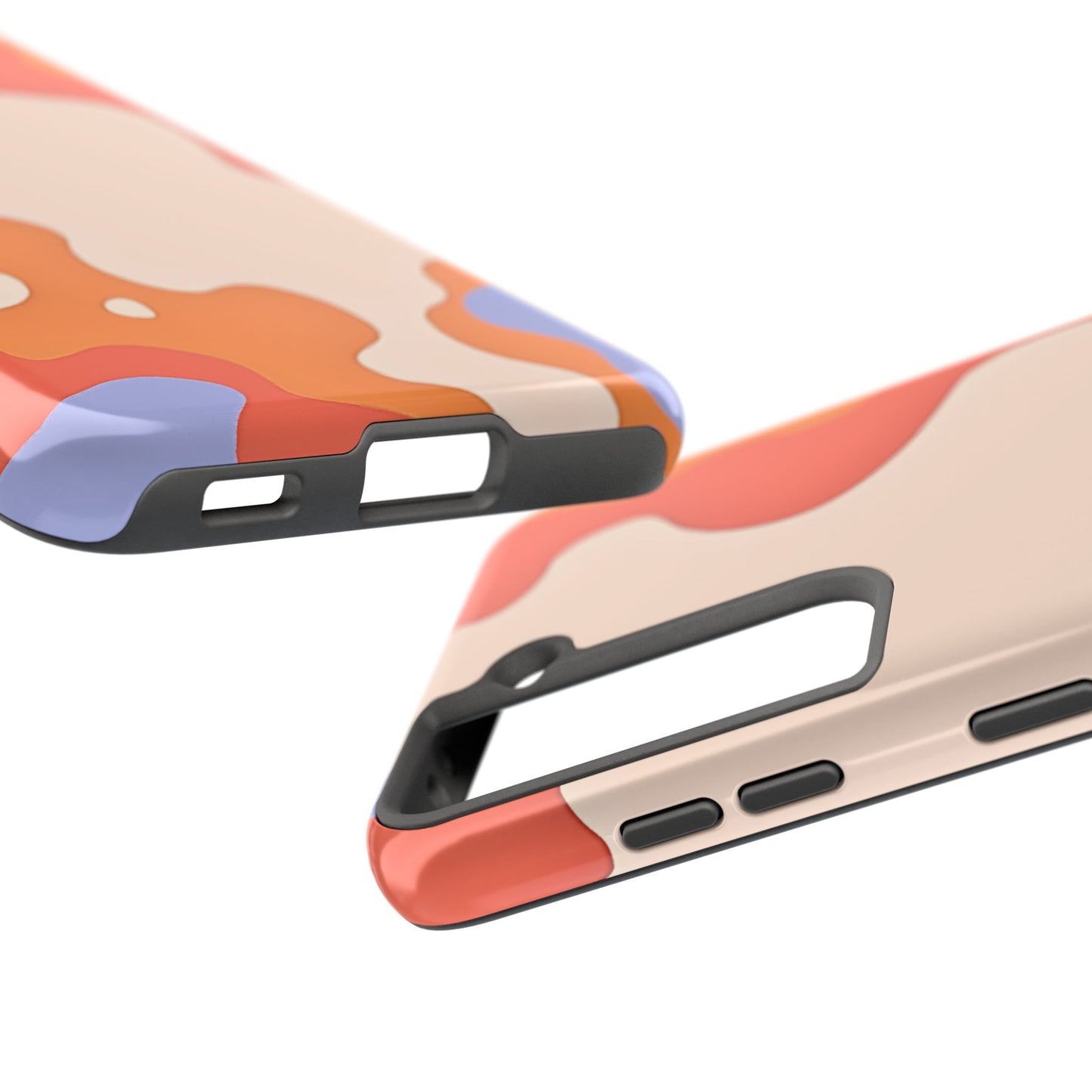 Funda resistente para teléfono con diseño de pastel líquido de verano | Estética