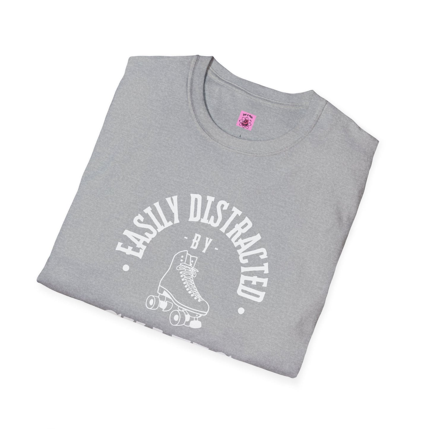 Easily Distracted by Skates Unisex T-Shirt