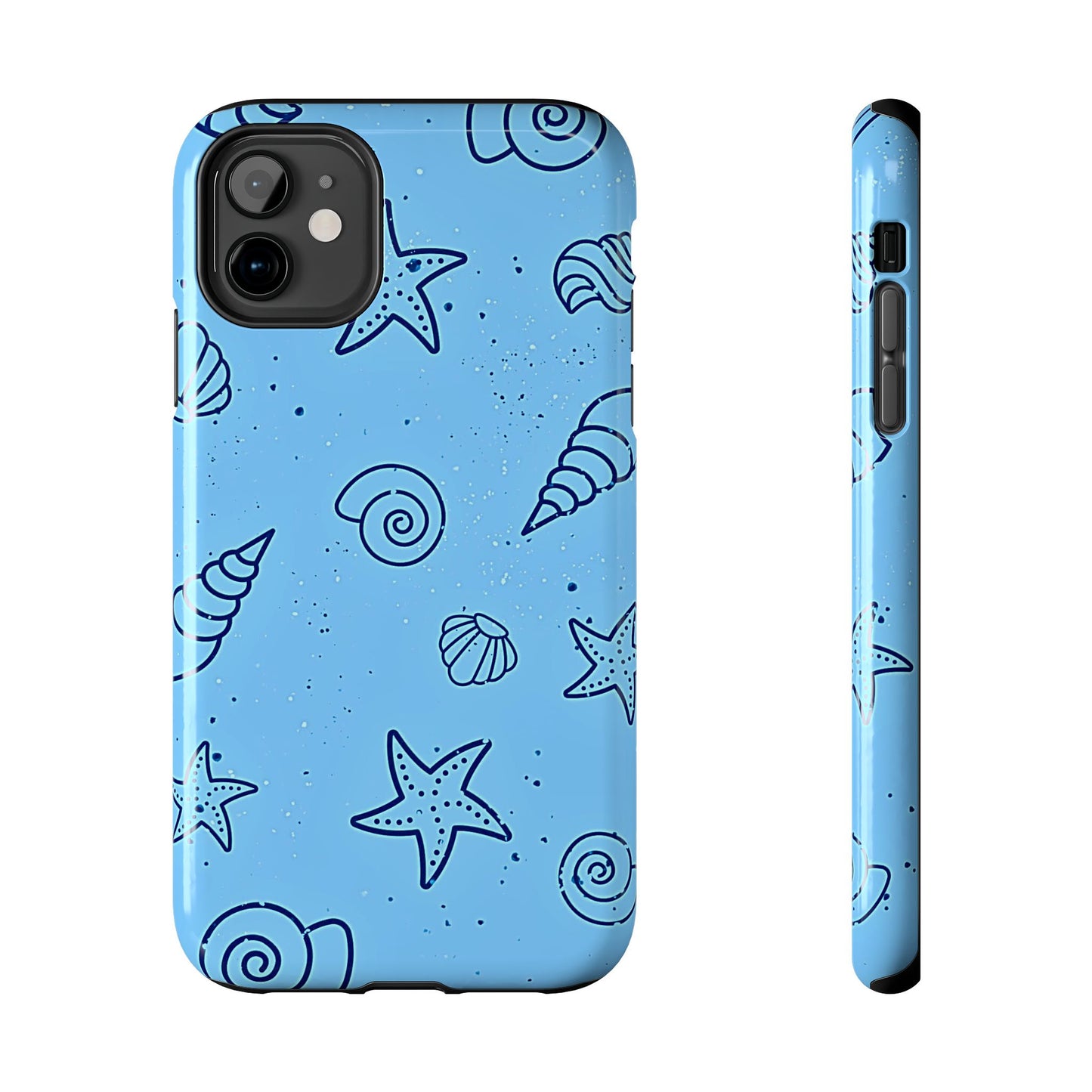 Funda resistente para teléfono Shells azul claro | Estética