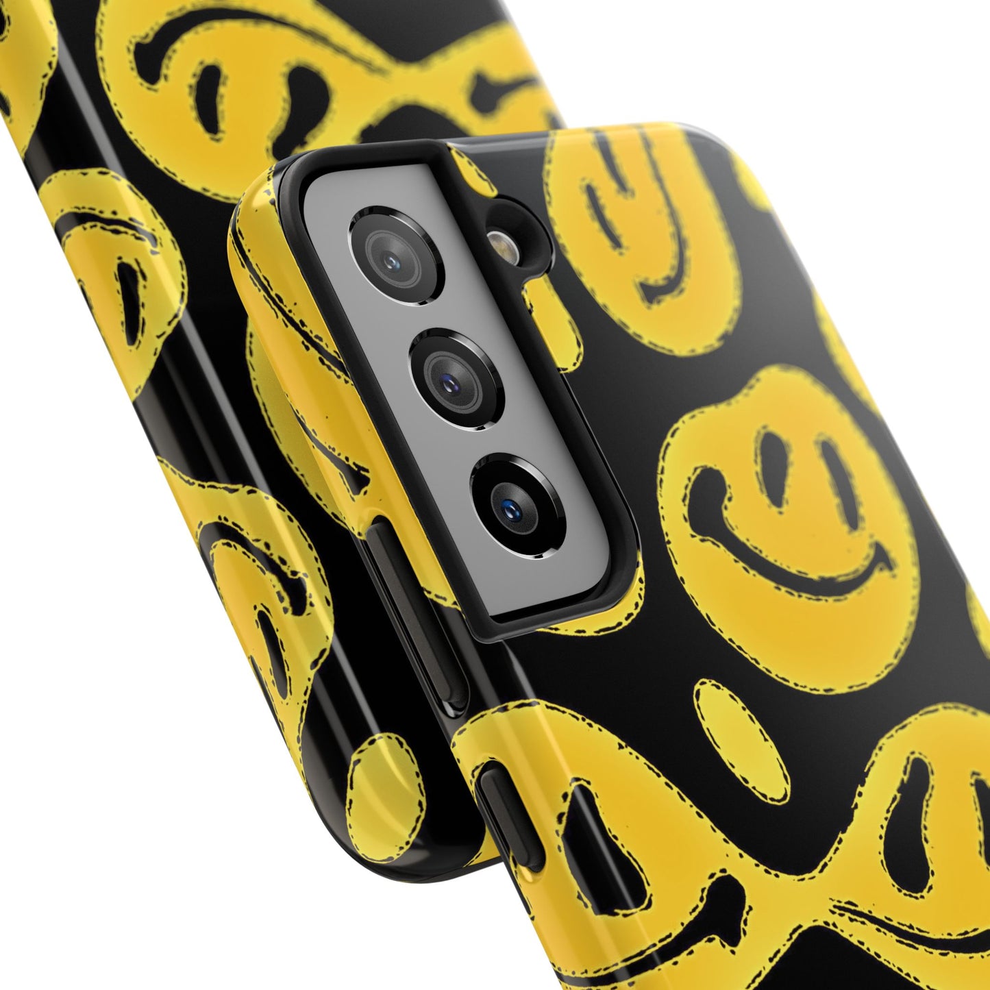 Colorful Trippy Smiley Face (Version 1) Tough Phone Case | Aesthetic