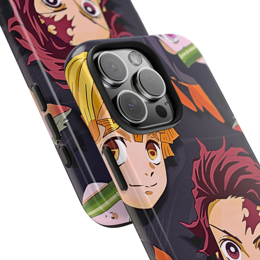 Demon Slayer Gang Tough Phone Case | Anime - Demon Slayer