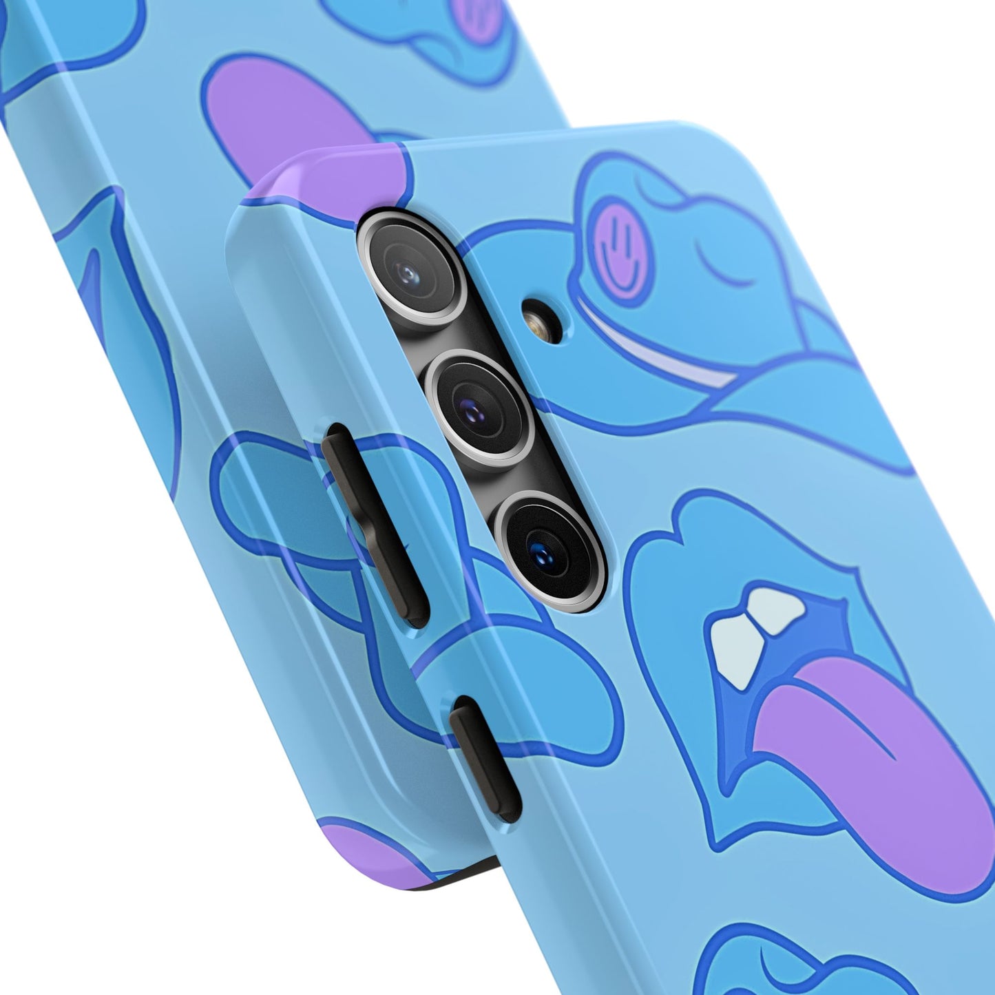 Preppy Cowboy Hat & Hot Lips Pattern (Version 2) Tough Phone Case | Aesthetic