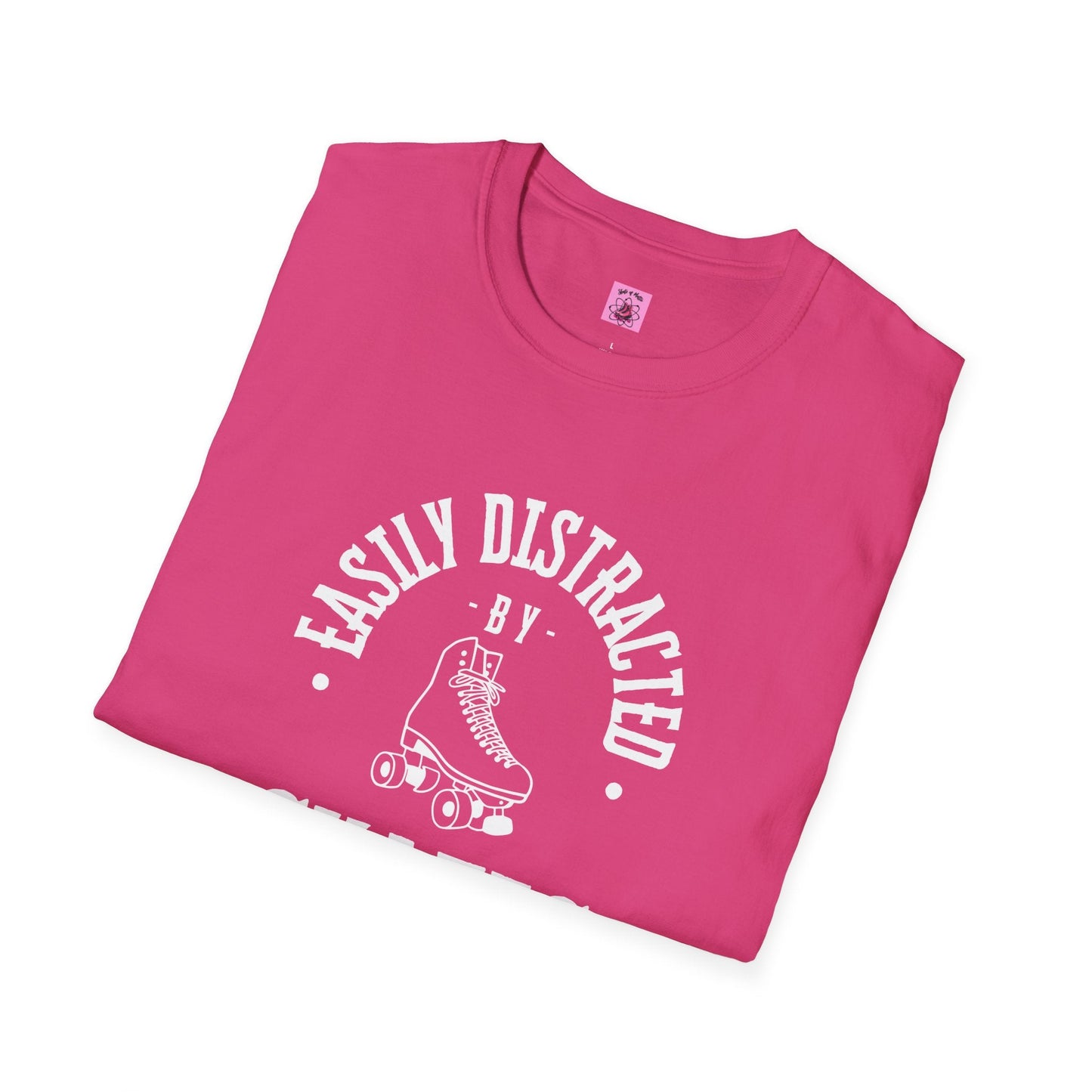 Easily Distracted by Skates Unisex T-Shirt
