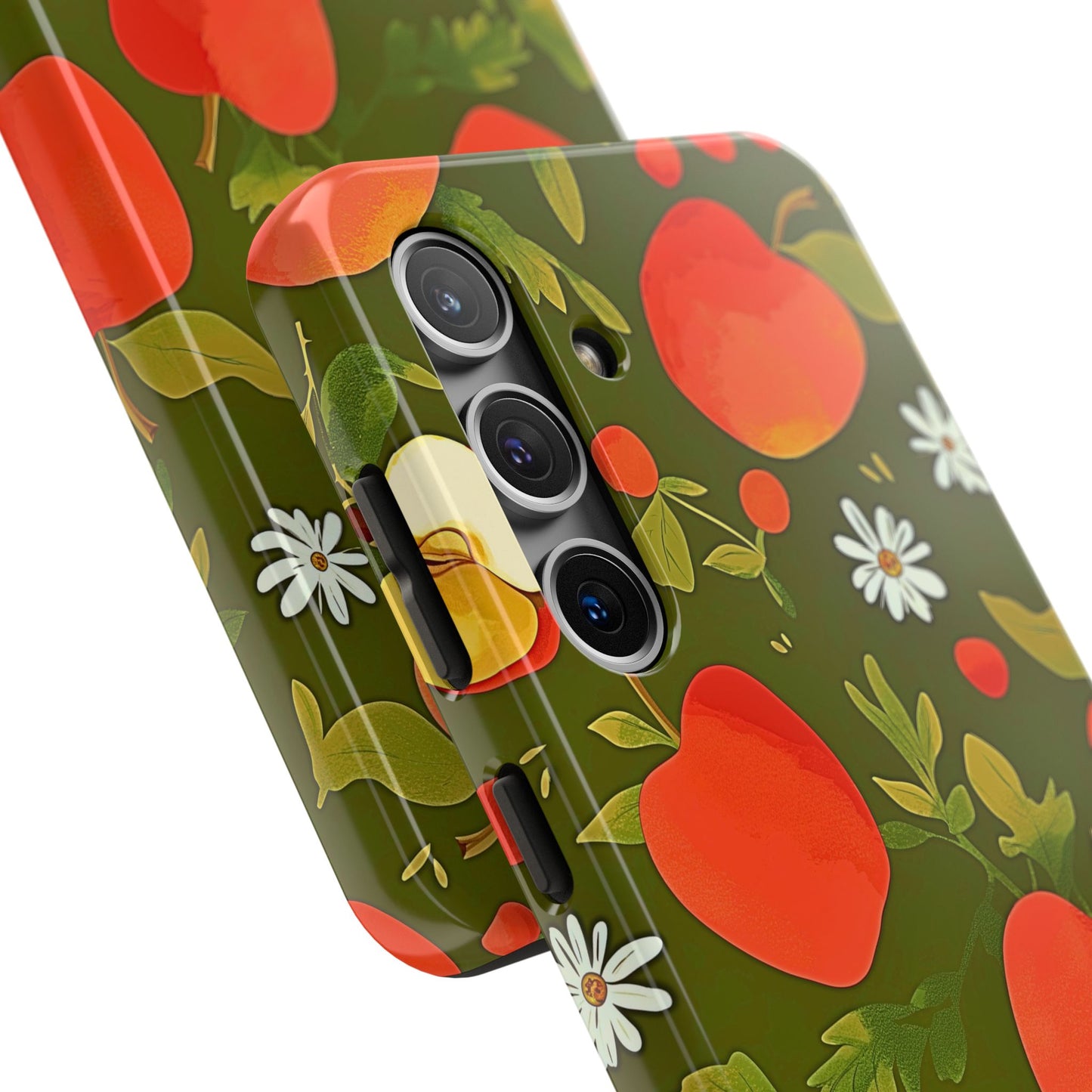 Apple & Berry Garden Pattern Style Tough Phone Case/Cover | Aesthetic