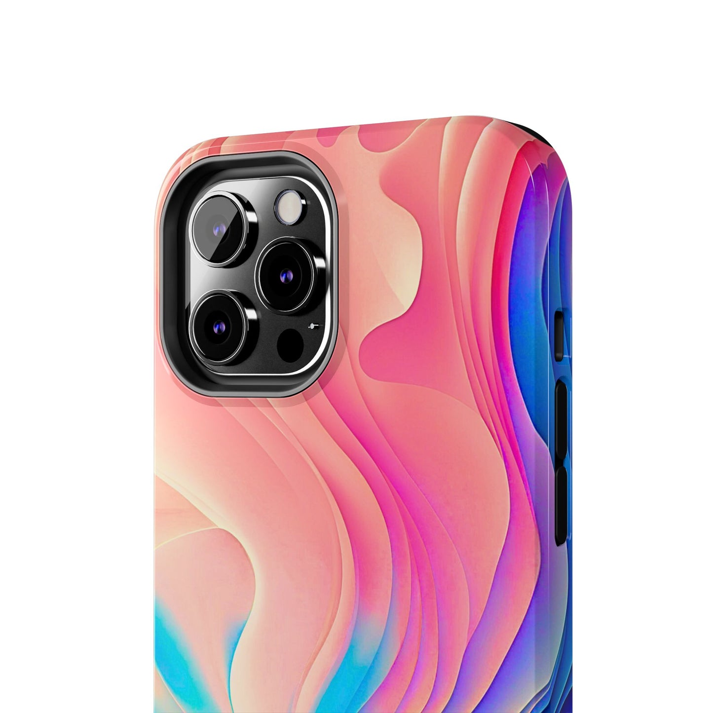 Abstract Pastel Waves Tough Phone Case | Aesthetic