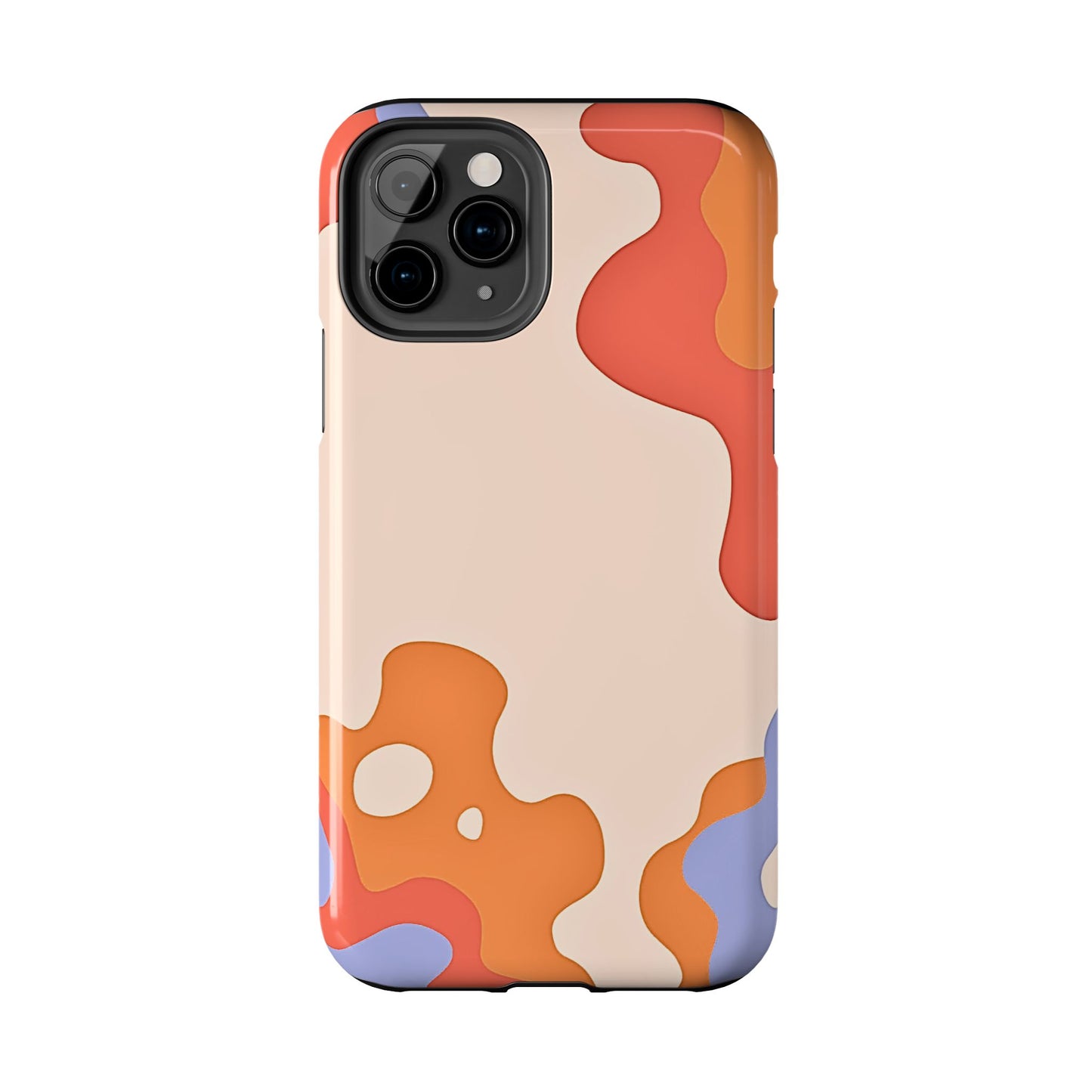 Funda resistente para teléfono con diseño de pastel líquido de verano | Estética