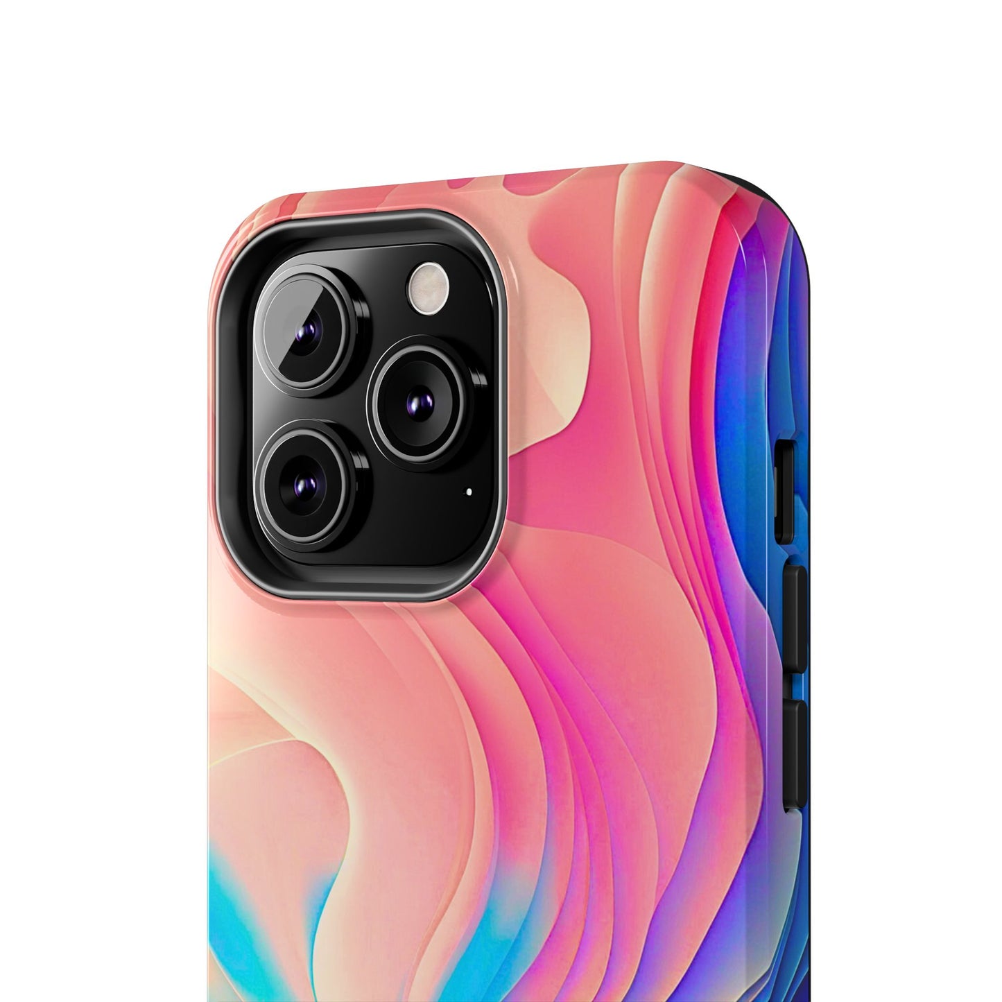 Abstract Pastel Waves Tough Phone Case | Aesthetic