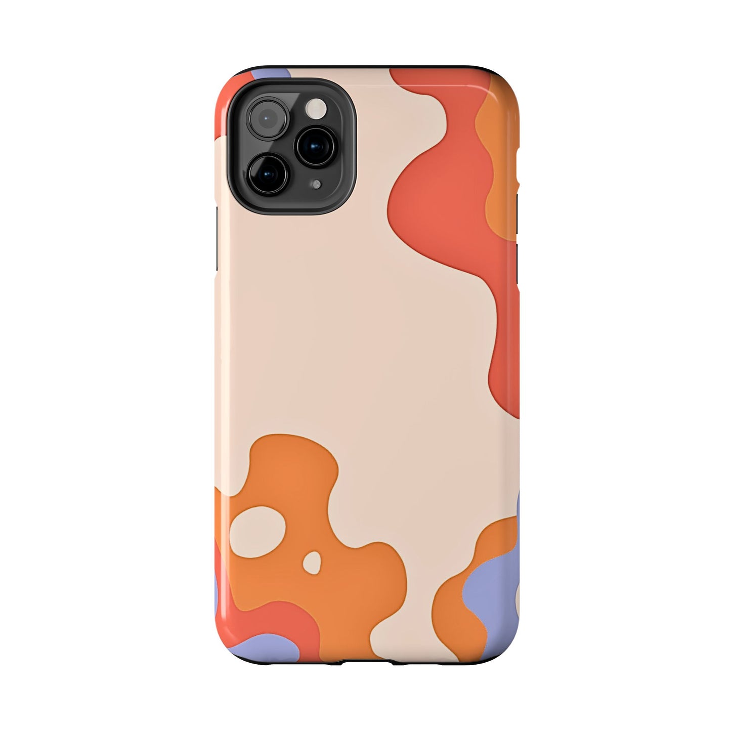 Funda resistente para teléfono con diseño de pastel líquido de verano | Estética