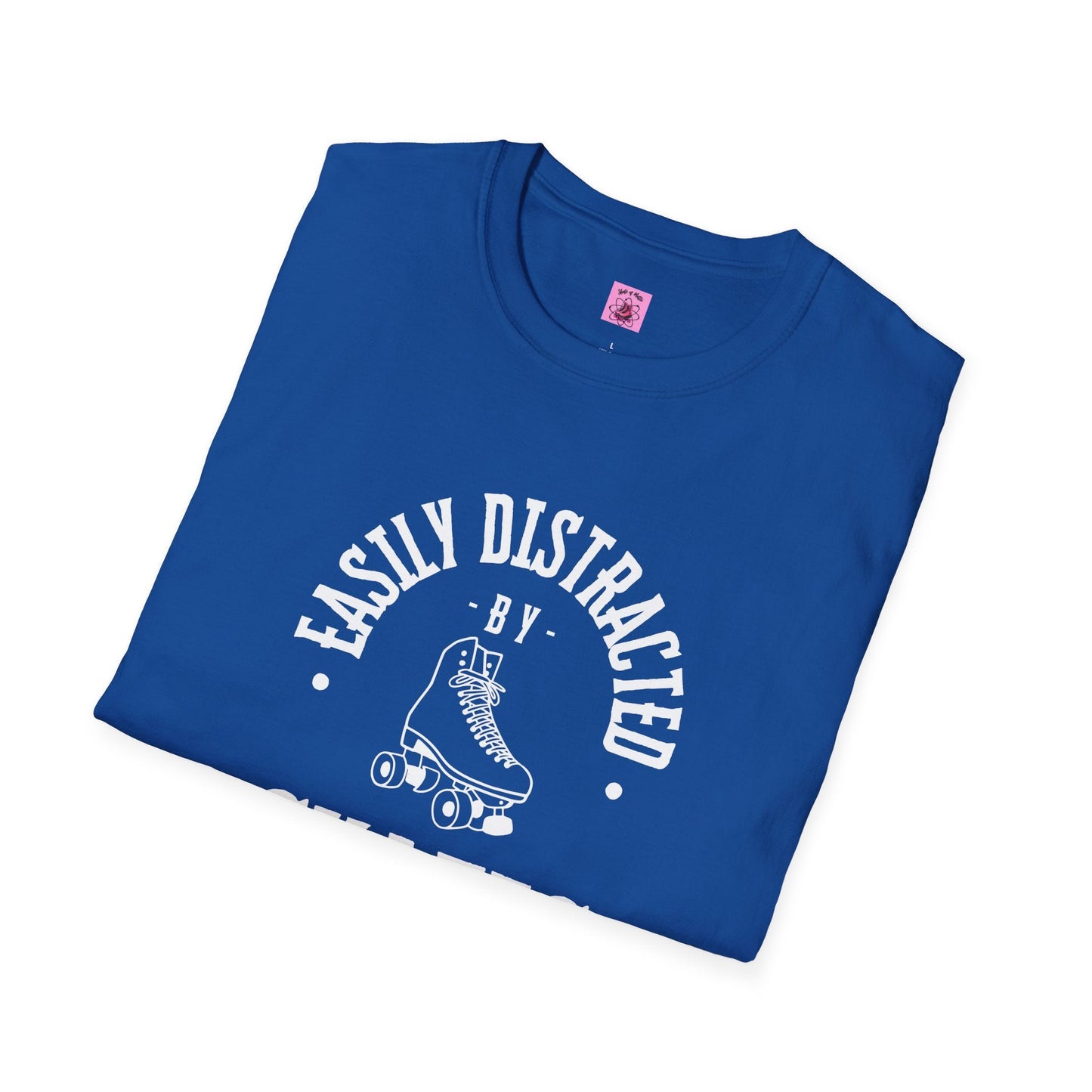 Easily Distracted by Skates Unisex T-Shirt