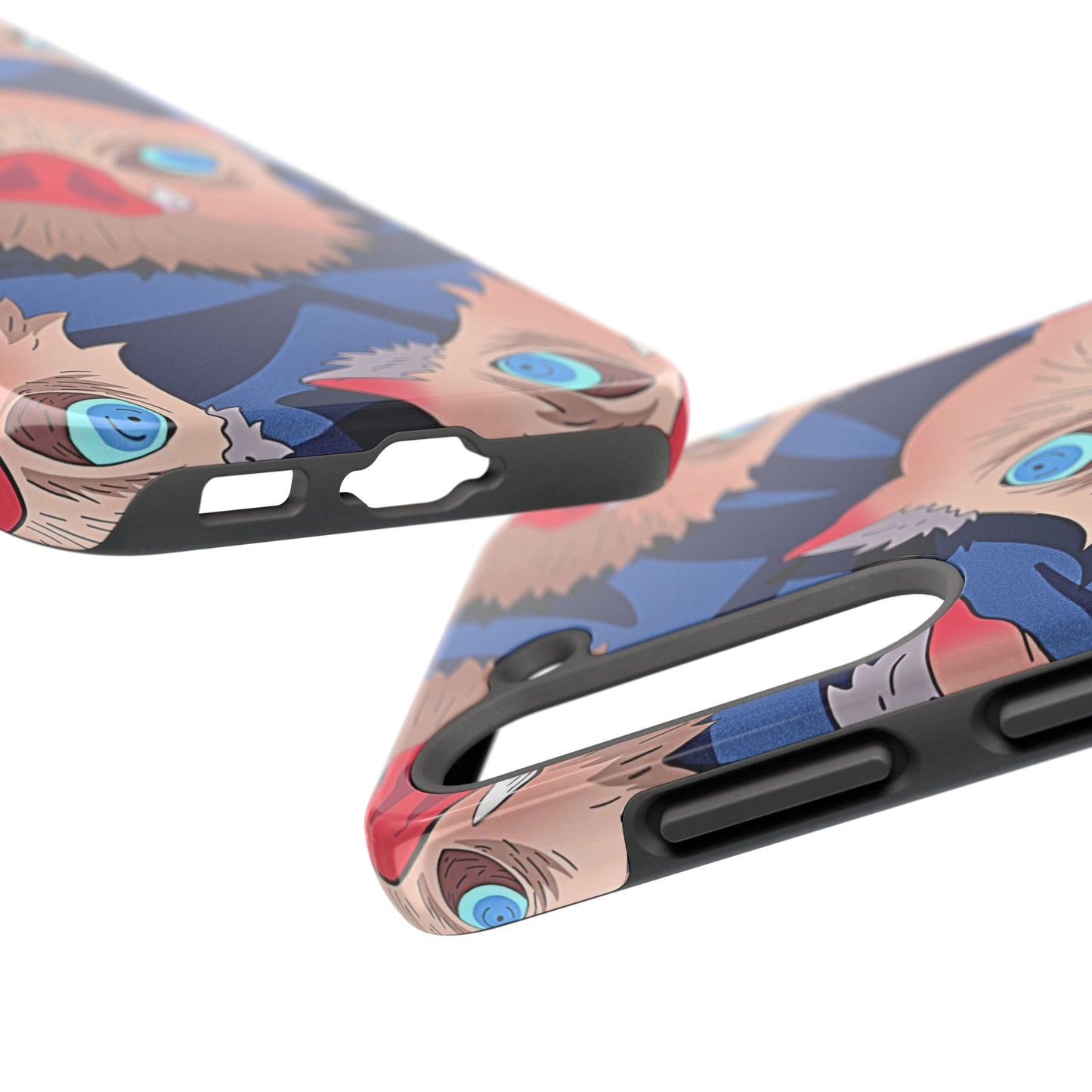 Inosuke Hashibira Head Pattern Tough Phone Case | Anime - Demon Slayer
