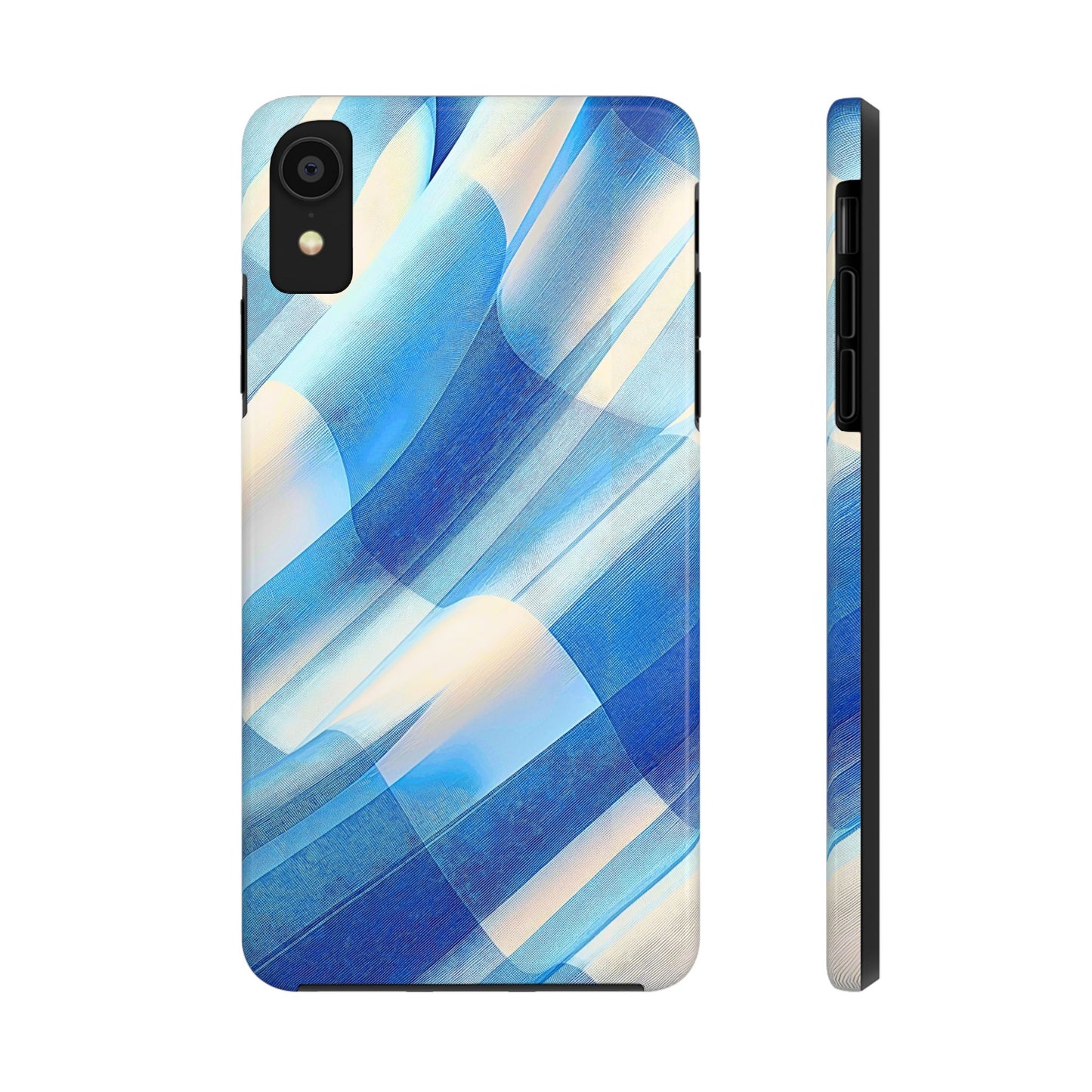 Pastel Plaid Pattern Clean Tough Phone Case | Aesthetic
