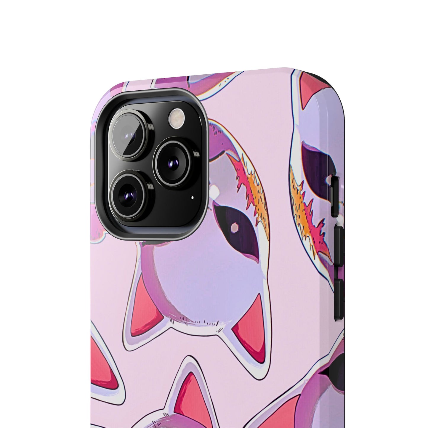 Sabito Fox Mask Pattern Tough Phone Case | Anime - Demon Slayer