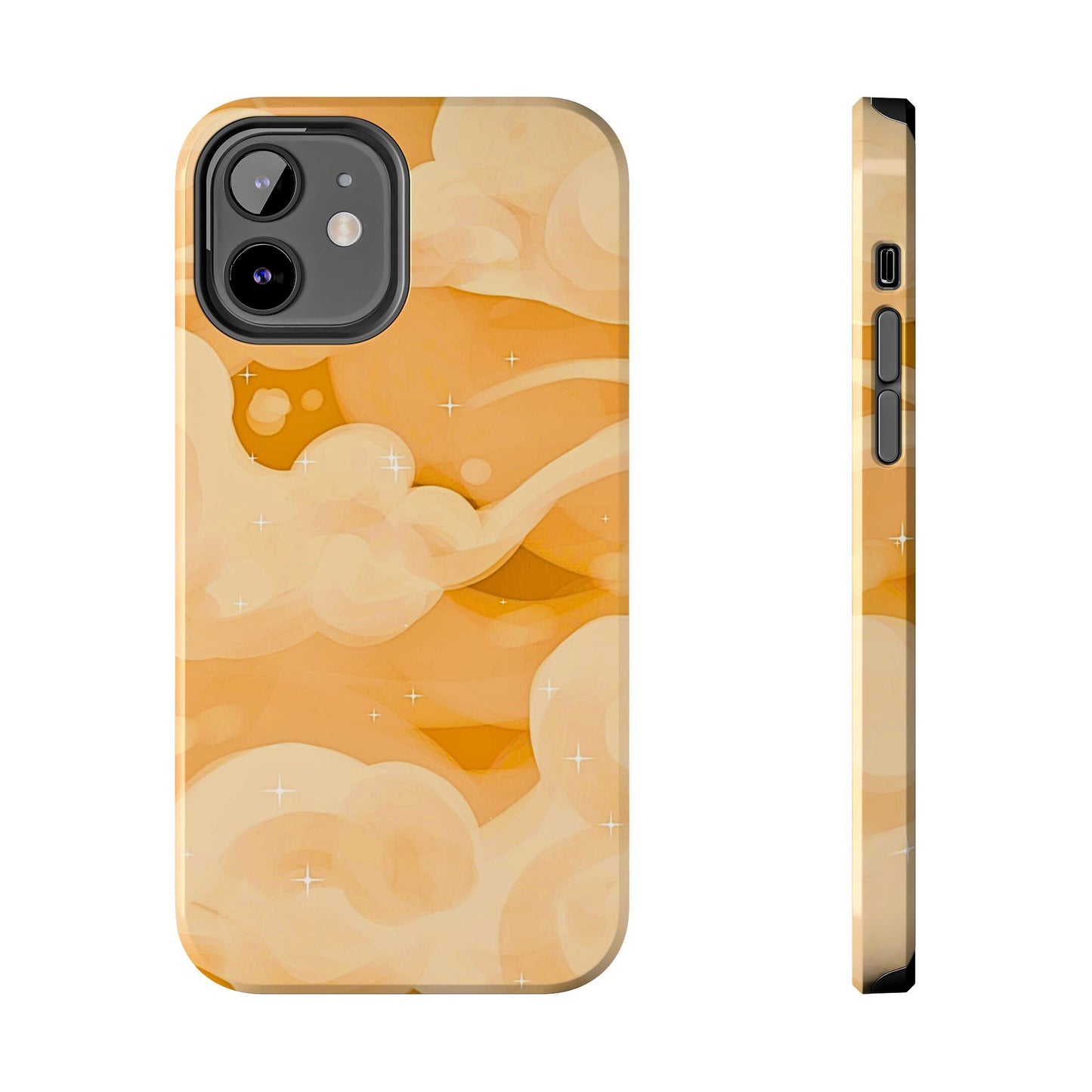 Colored Clouds Style Tough Phone Case | Aesthetic