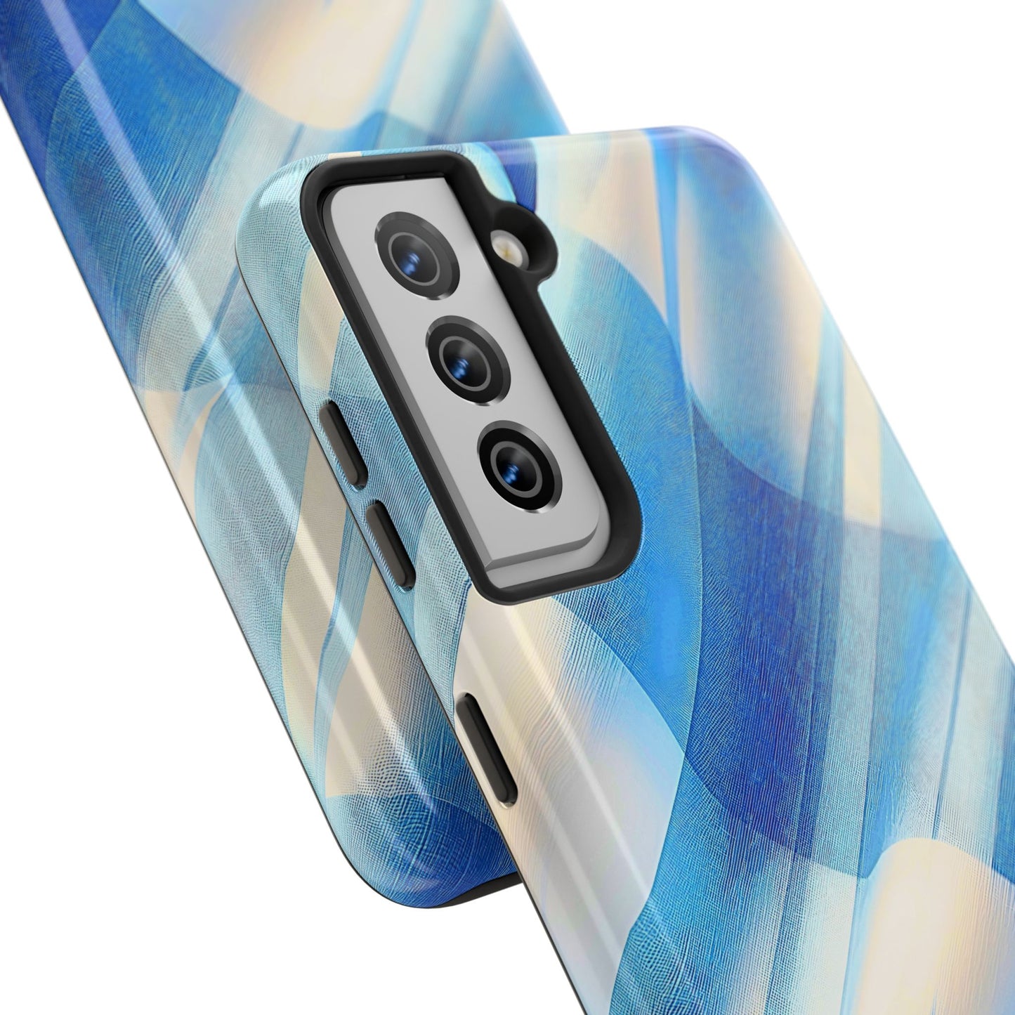 Pastel Plaid Pattern Clean Tough Phone Case | Aesthetic