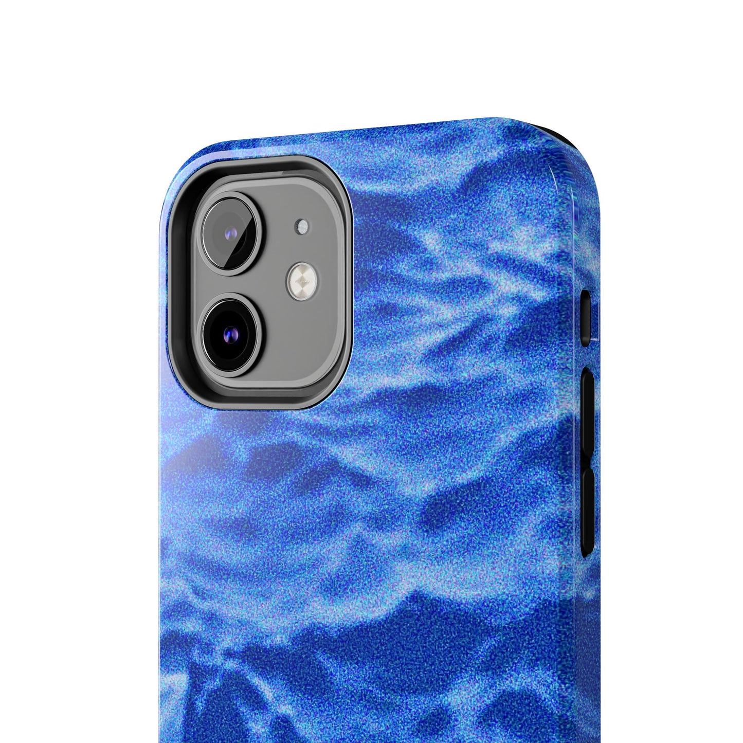 Blurred Ocean Waves Dark Blue Tough Phone Case | Aesthetic