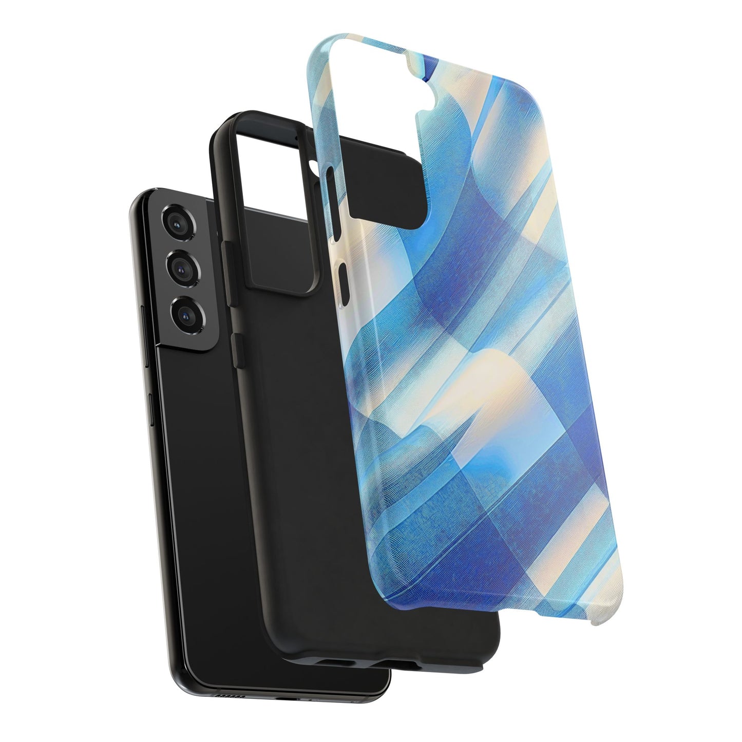 Pastel Plaid Pattern Clean Tough Phone Case | Aesthetic