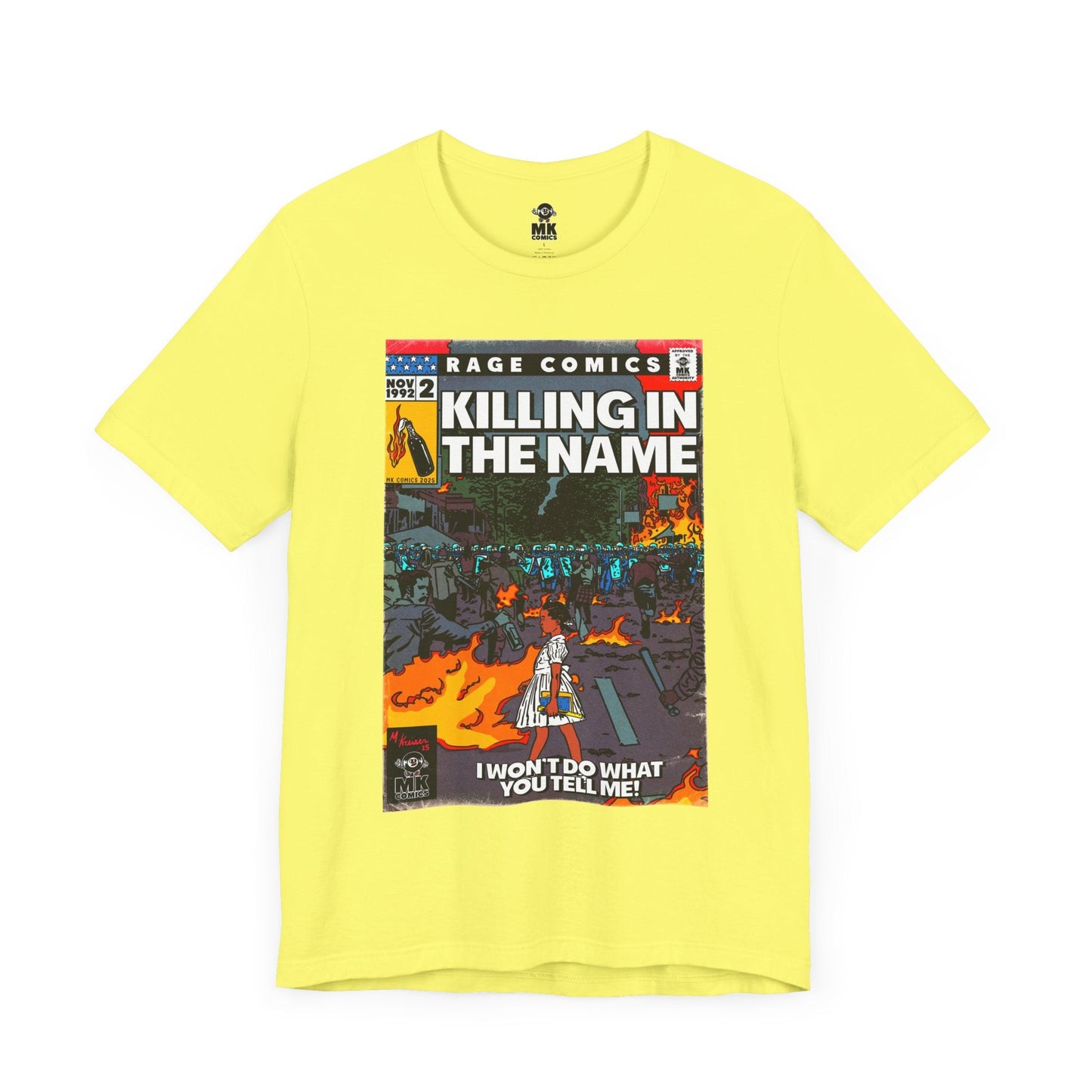 Rage - Killing In the Name - Unisex Jersey Short Sleeve Tee