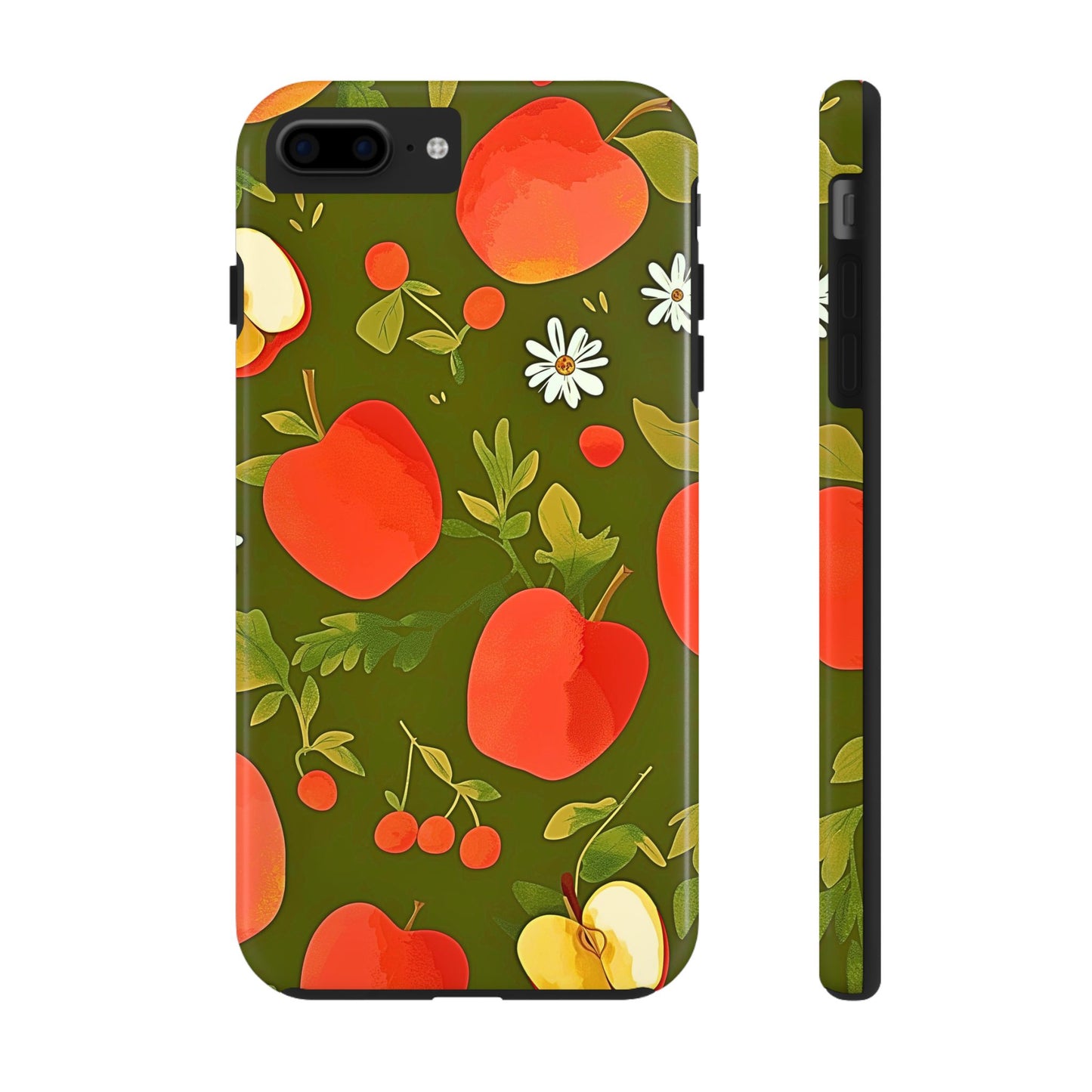 Apple & Berry Garden Pattern Style Tough Phone Case/Cover | Aesthetic