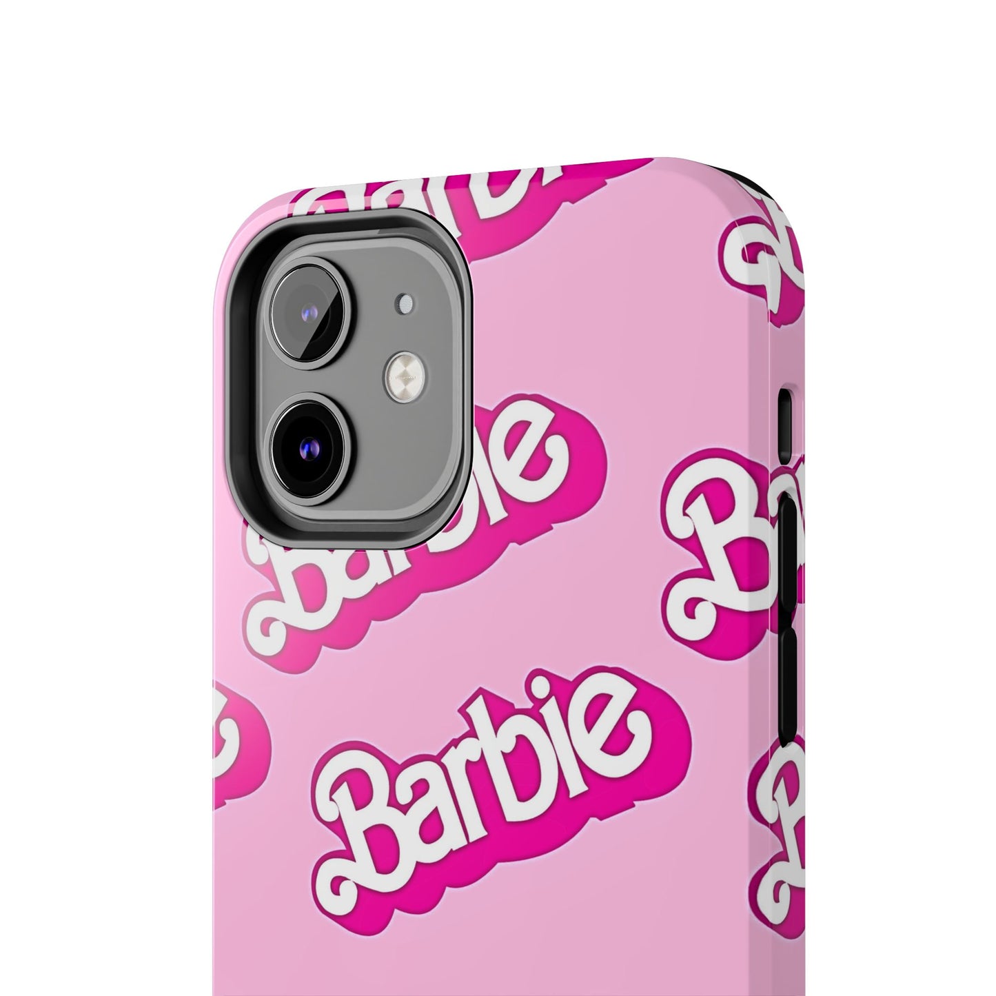 Retro Style Barbie Logo Pattern Tough Phone Case/Cover | Aesthetic