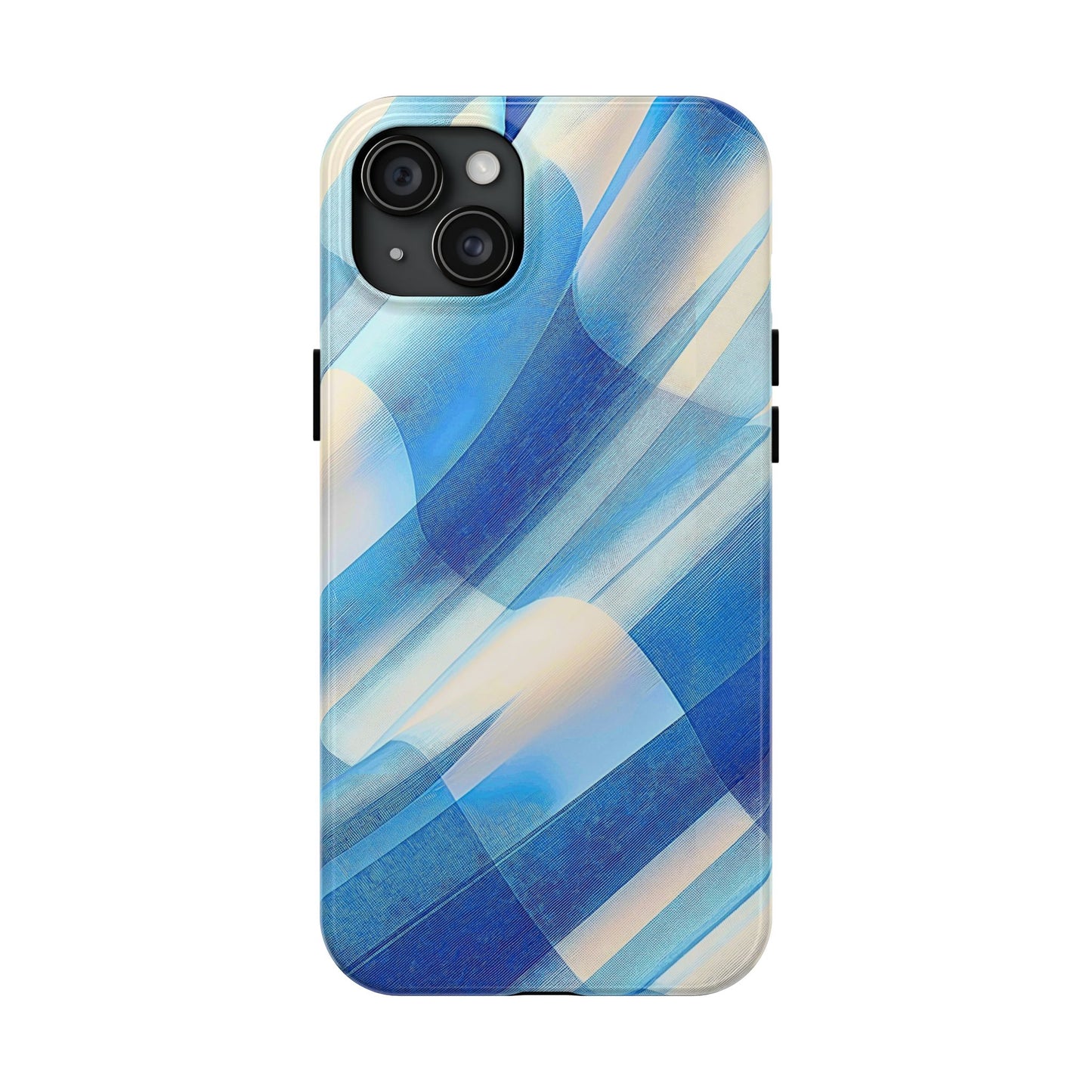 Pastel Plaid Pattern Clean Tough Phone Case | Aesthetic