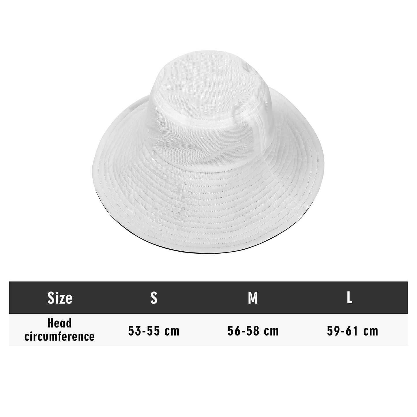 High Capacity Hibiscus Blue Bucket Hat