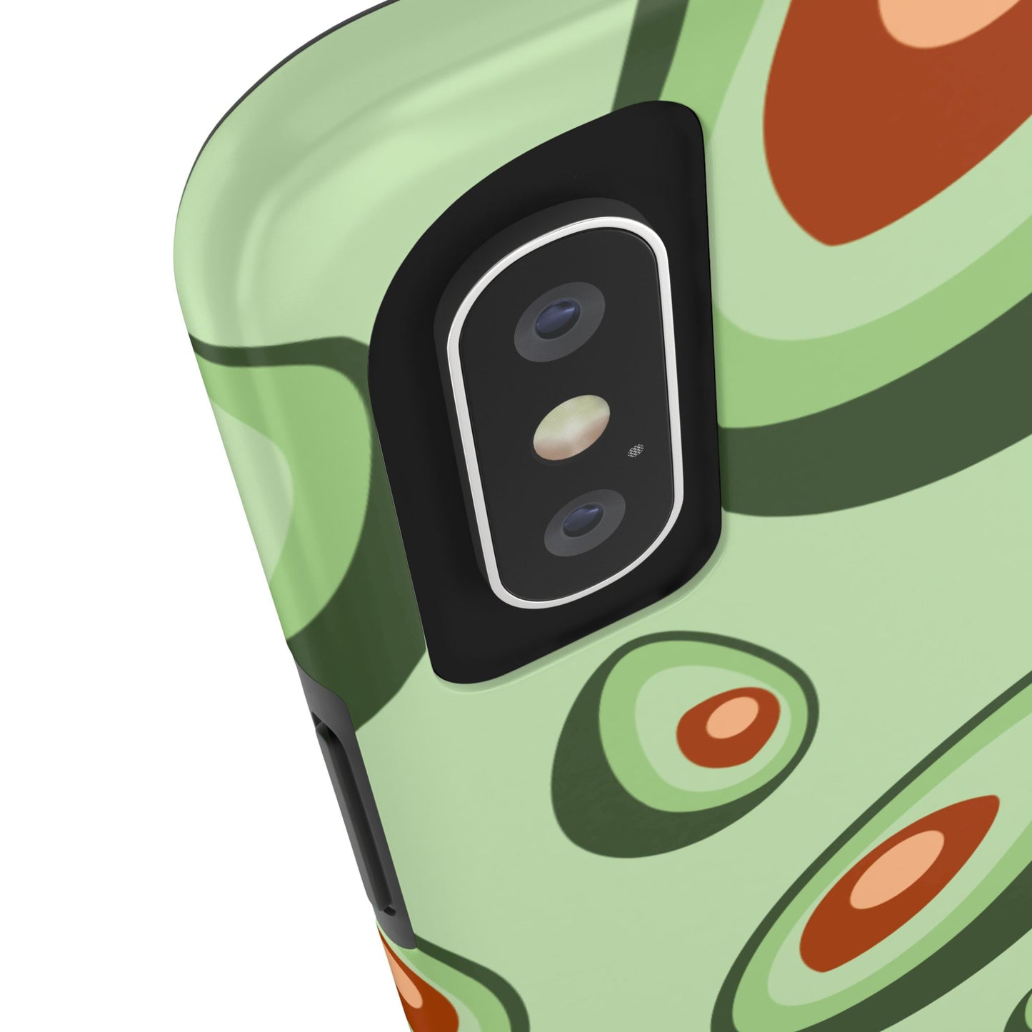 Trendy Avocado Pattern Green Aesthetic Minimal Fruit Phone Case | Food