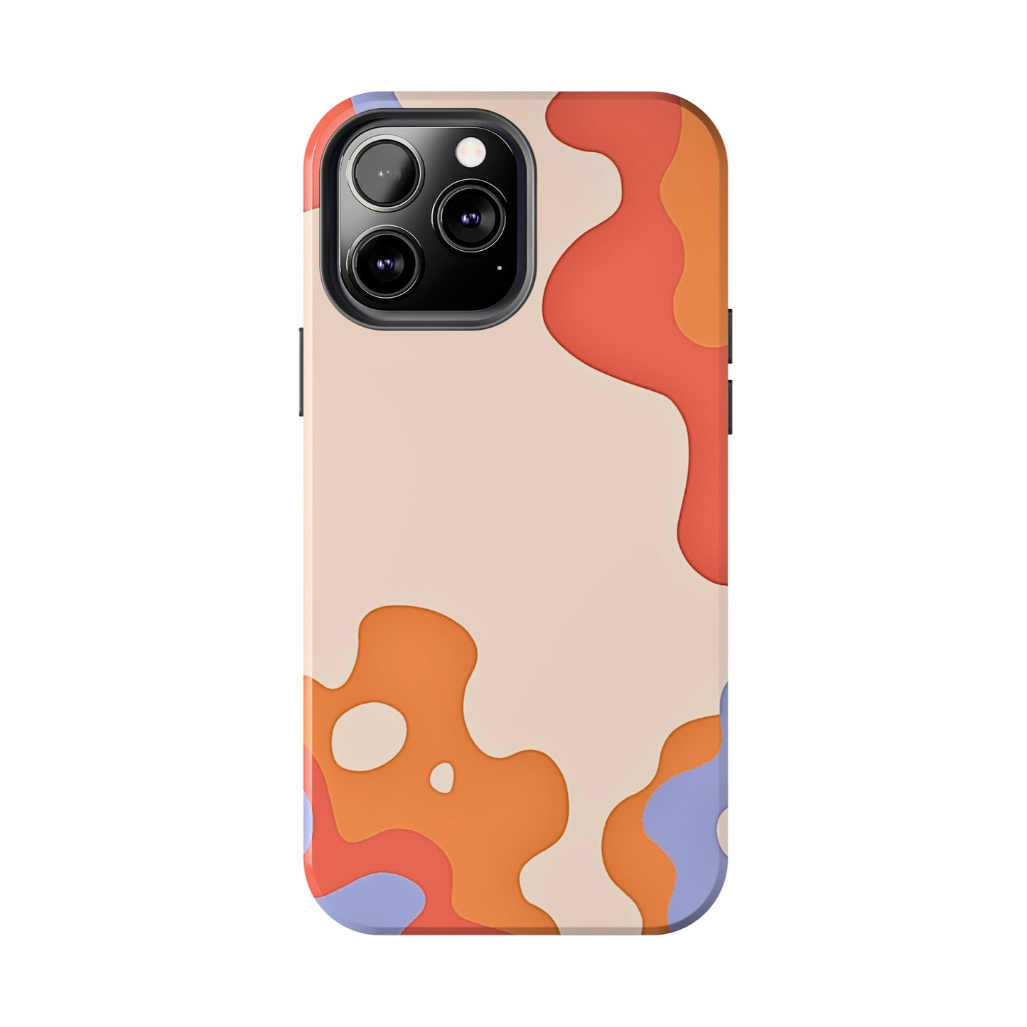 Funda resistente para teléfono con diseño de pastel líquido de verano | Estética