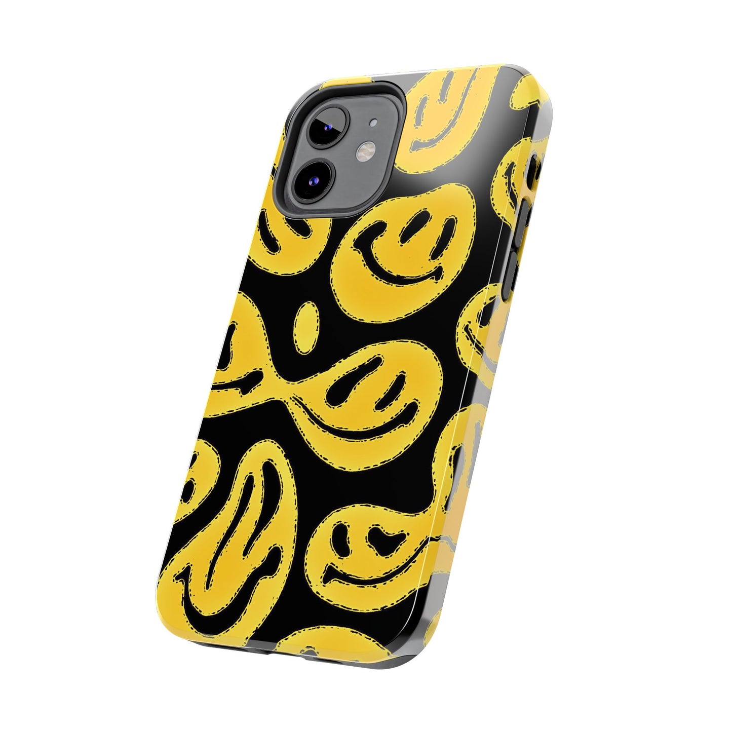 Colorful Trippy Smiley Face (Version 1) Tough Phone Case | Aesthetic