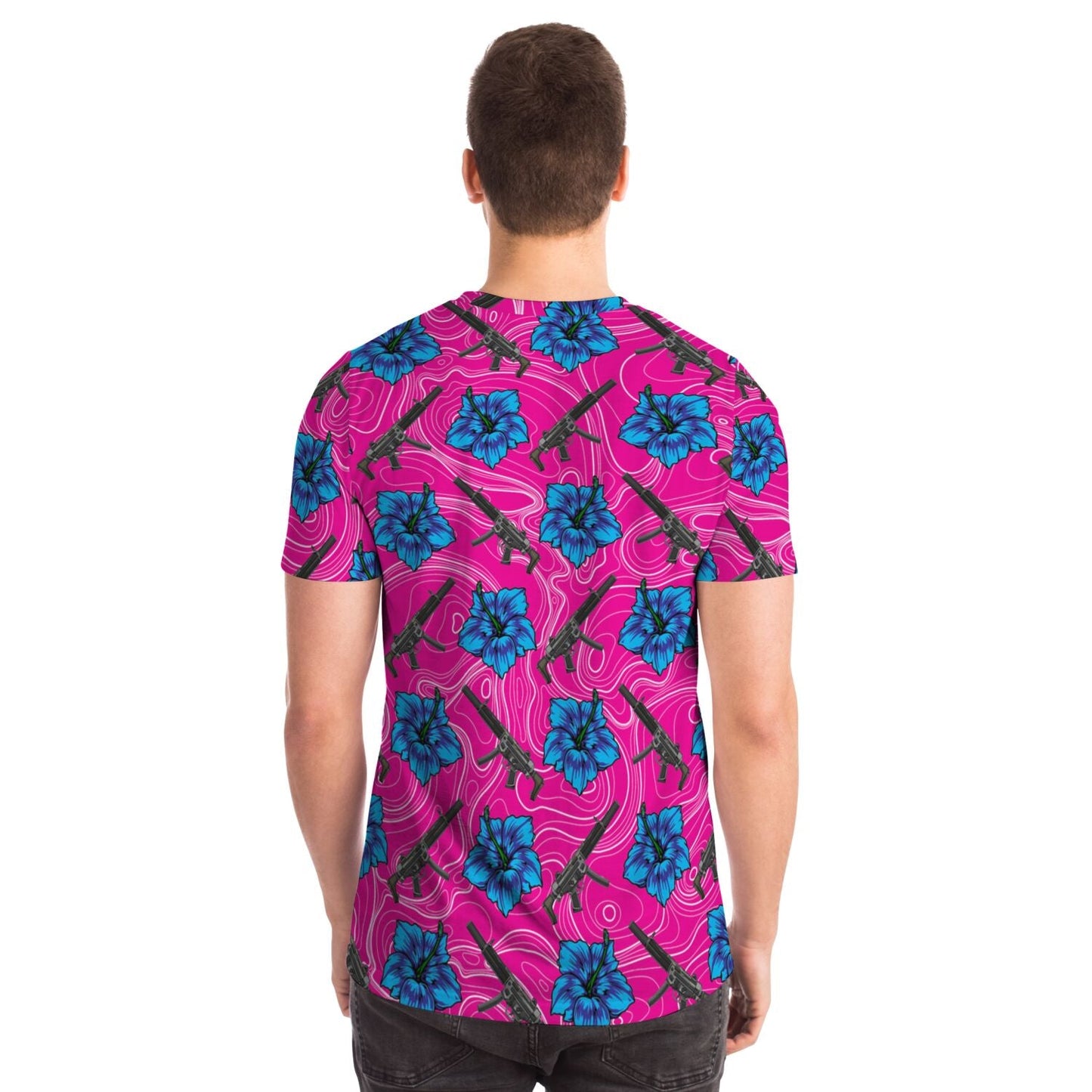 Rad Palm High Capacity Hibiscus Unisex T-Shirt
