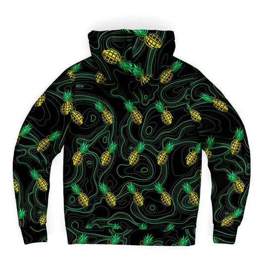 Rad Palm Pineapple Death Fleece Lined Hoodie