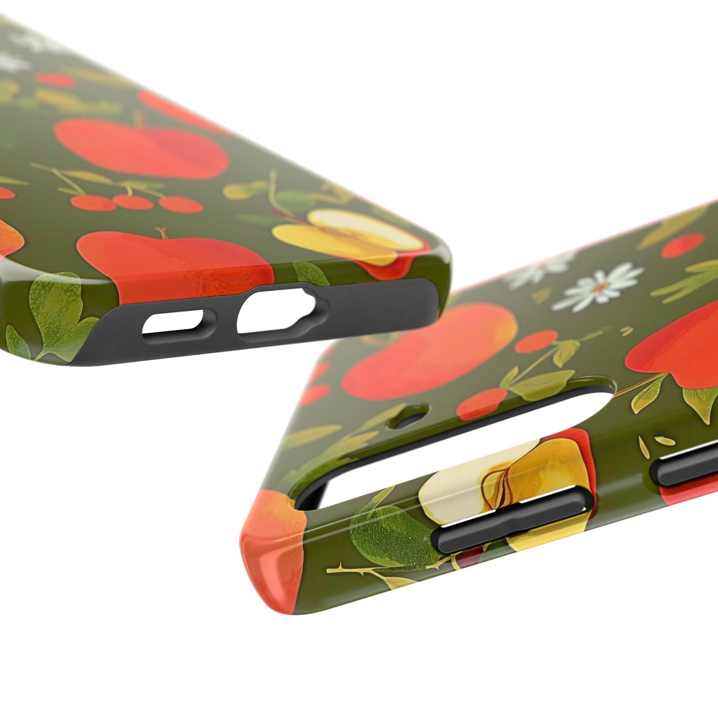 Apple & Berry Garden Pattern Style Tough Phone Case/Cover | Aesthetic