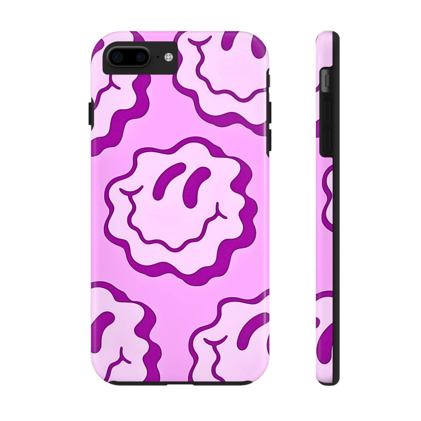 Waving Smile Preppy Pinky Tough Phone Case | Aesthetic