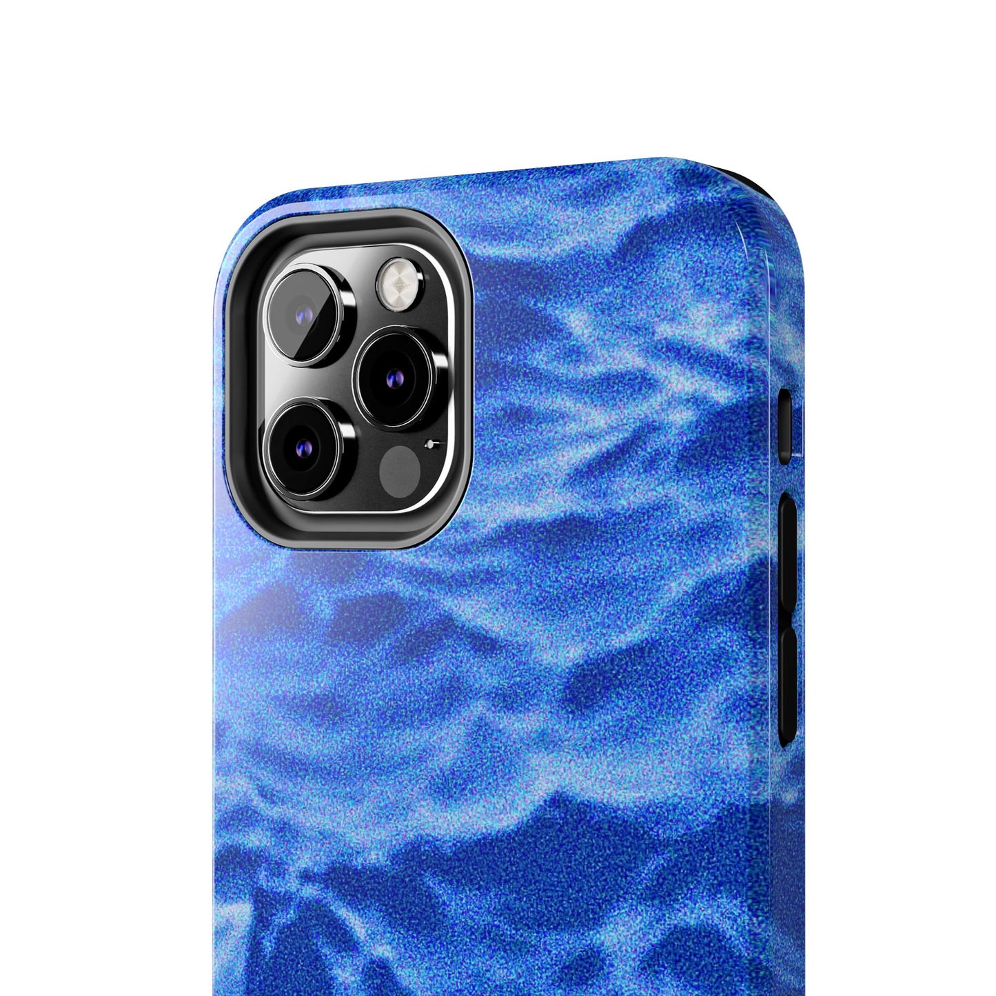 Blurred Ocean Waves Dark Blue Tough Phone Case | Aesthetic
