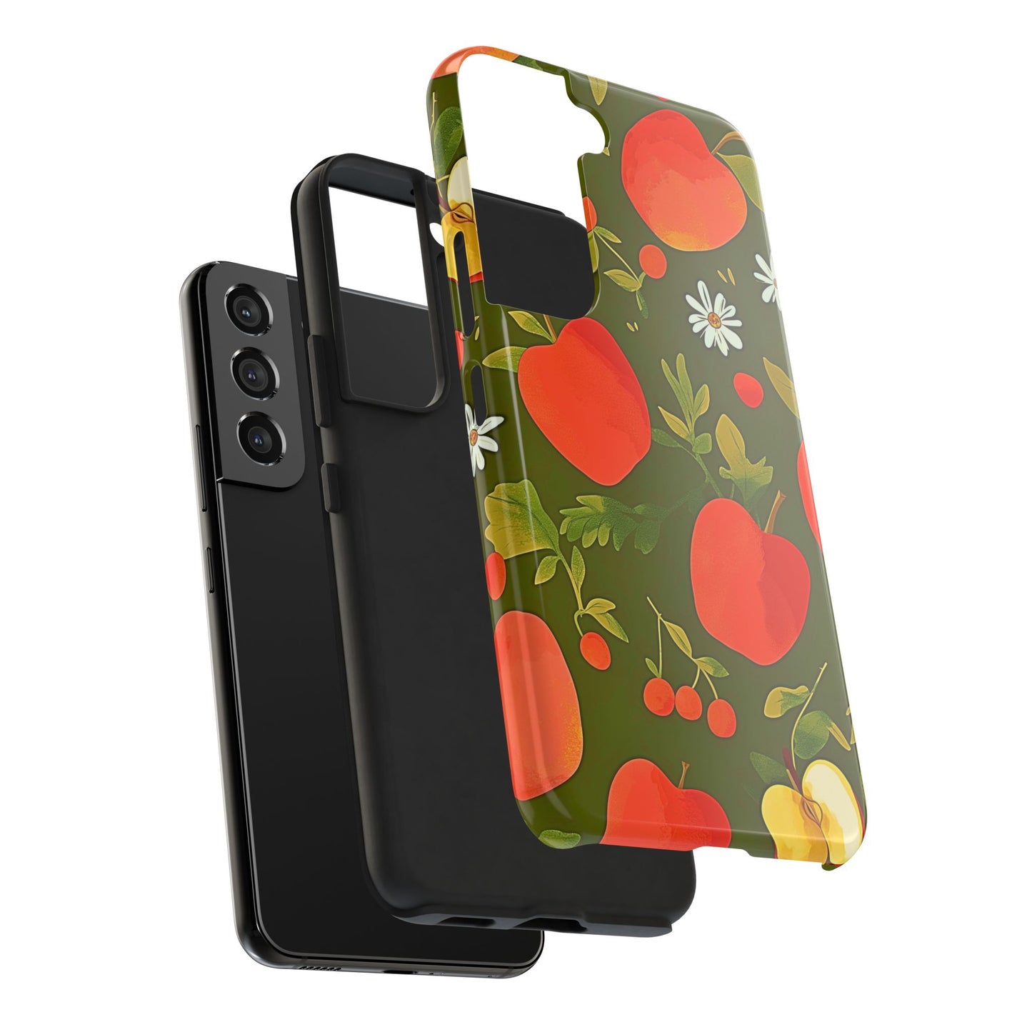 Apple & Berry Garden Pattern Style Tough Phone Case/Cover | Aesthetic