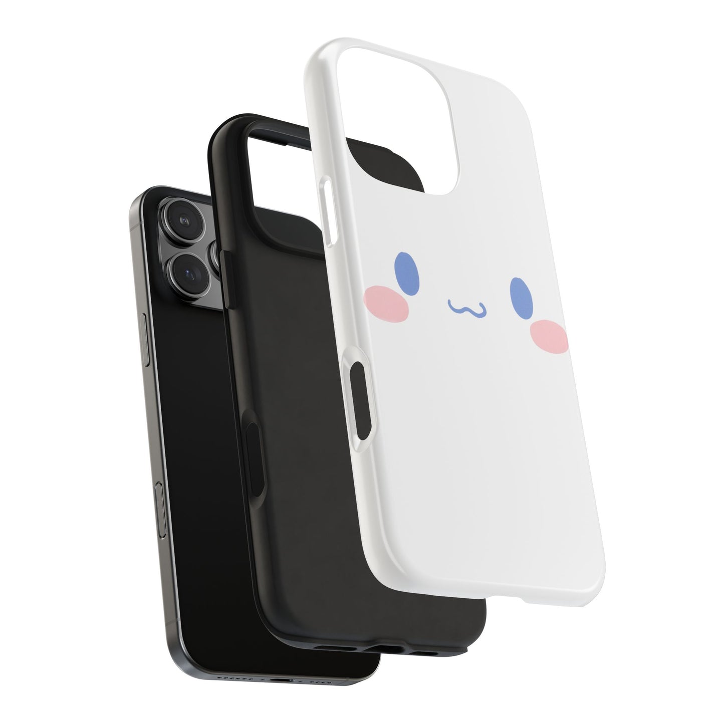 Sanrio Cinnamoroll Cute Face Pastel Kawaii Minimal Tough Phone Case | Cartoons