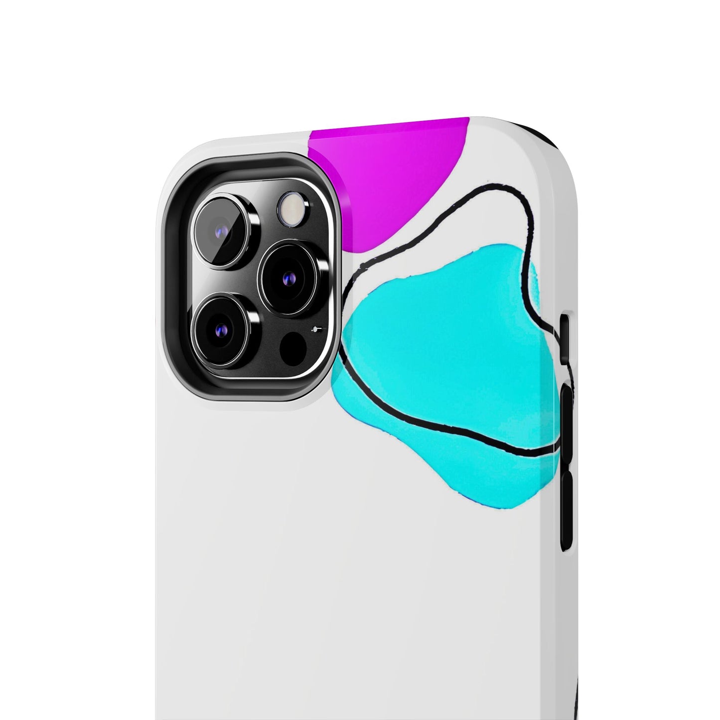Abstract Shapes Preppy Pastel Style (Version 2) Tough Phone Case | Aesthetic