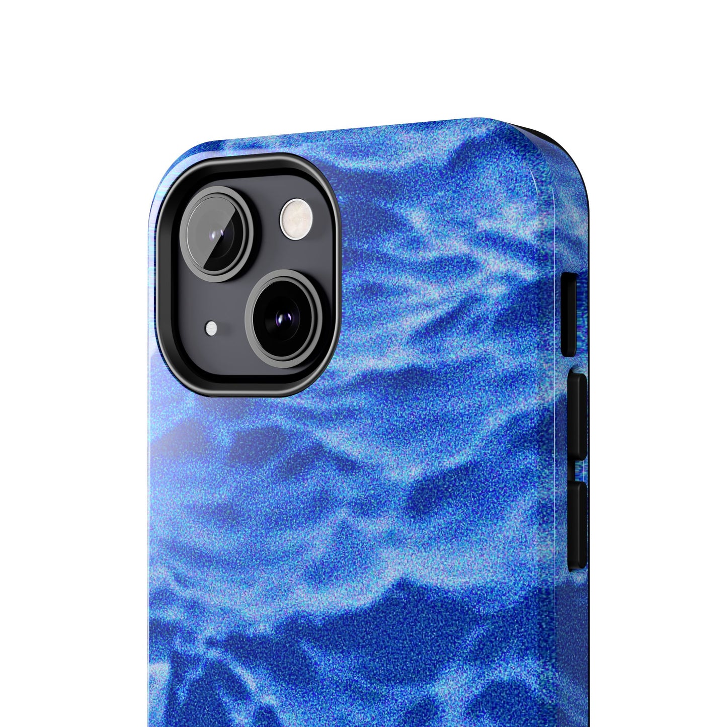 Blurred Ocean Waves Dark Blue Tough Phone Case | Aesthetic