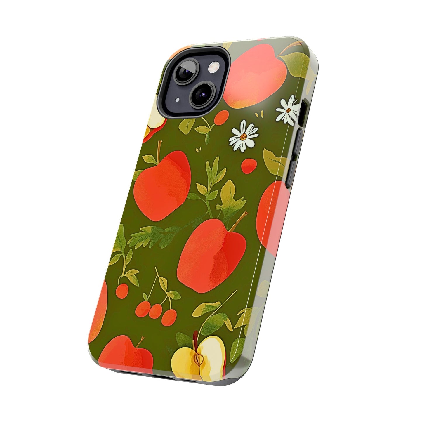 Apple & Berry Garden Pattern Style Tough Phone Case/Cover | Aesthetic