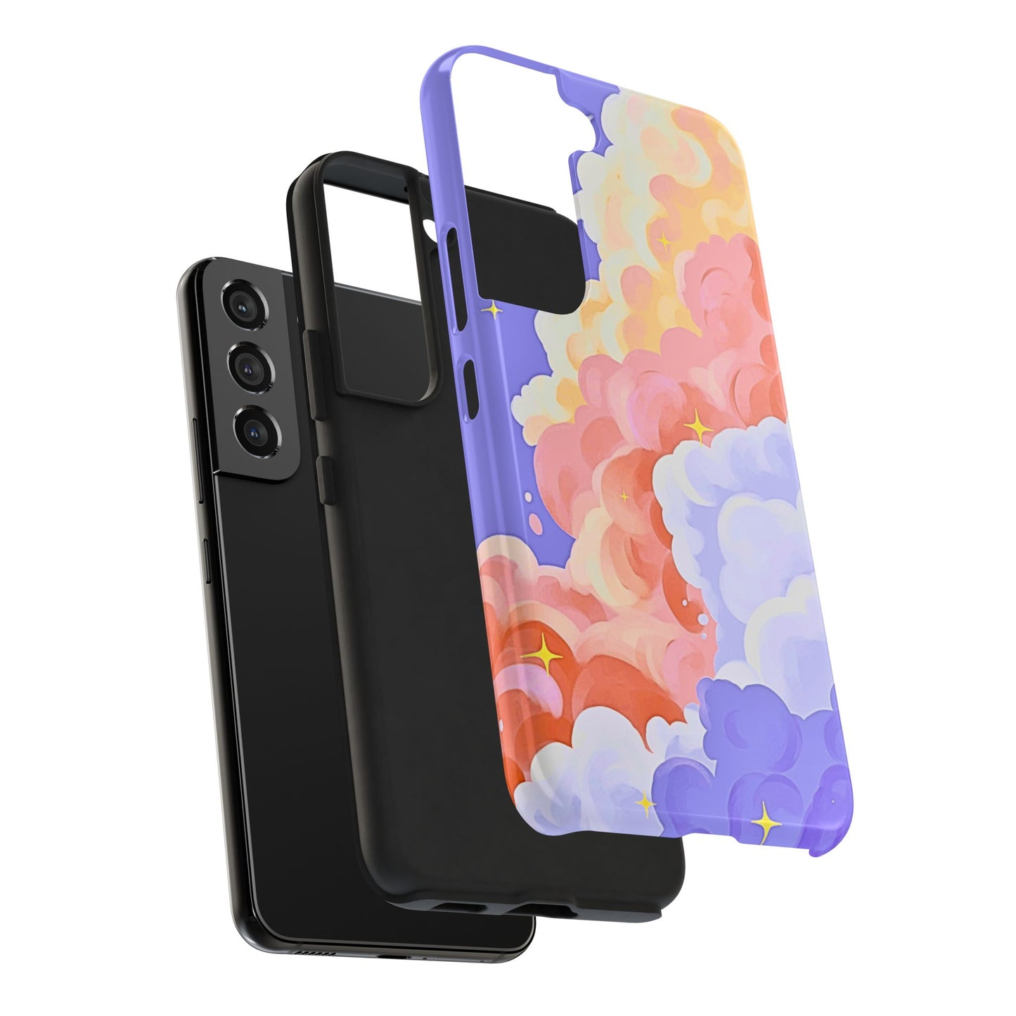 Dream Colored Clouds Style Tough Phone Case | Aesthetic