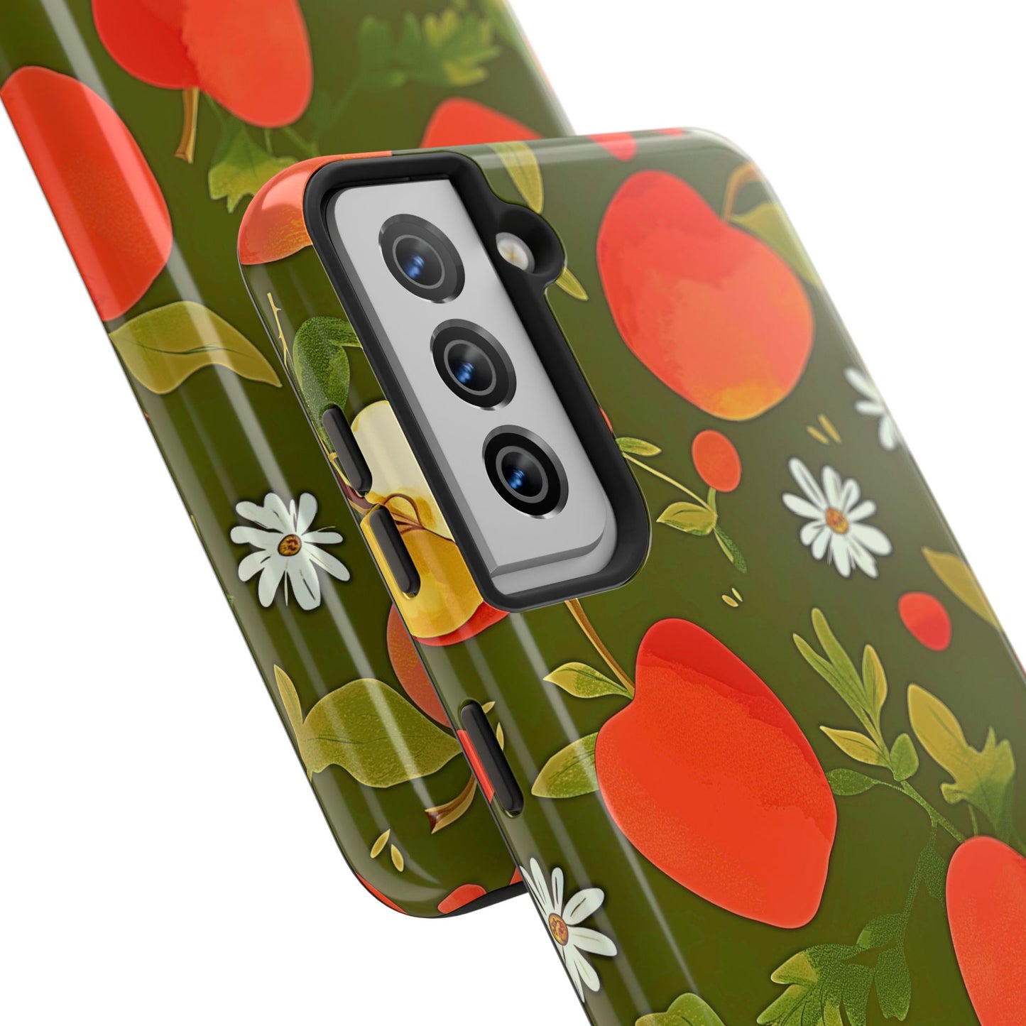 Apple & Berry Garden Pattern Style Tough Phone Case/Cover | Aesthetic