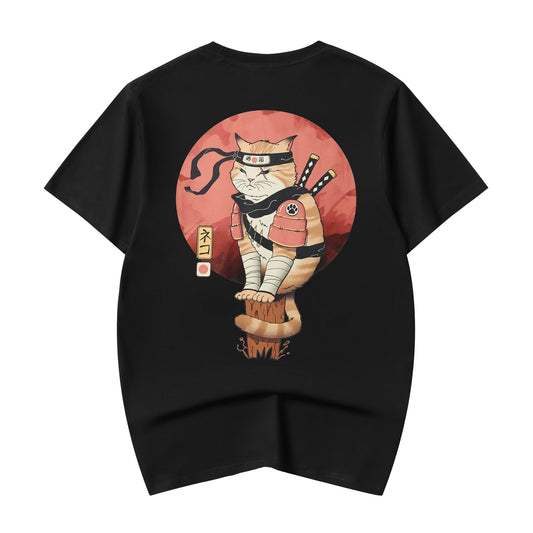 YeT017 Ninja Cat Tee