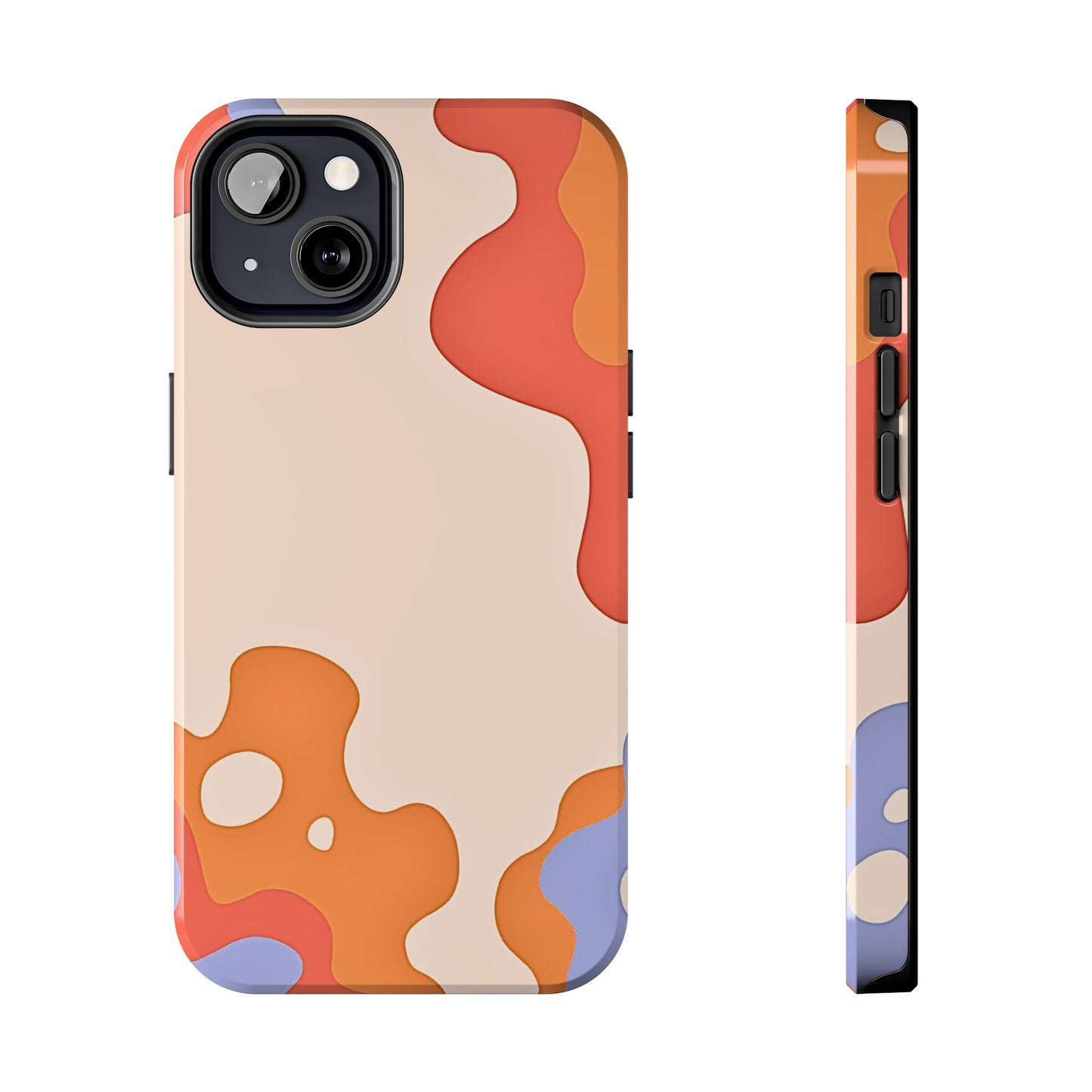 Funda resistente para teléfono con diseño de pastel líquido de verano | Estética