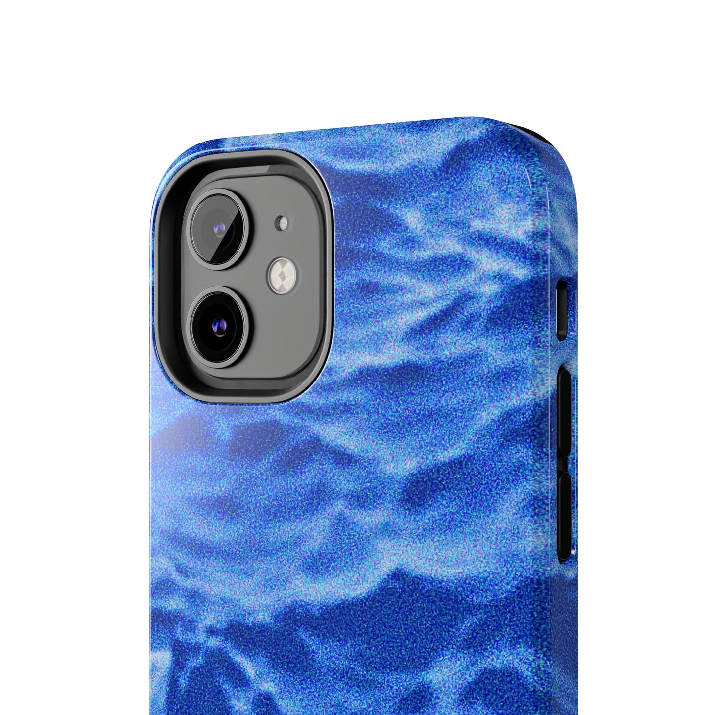 Blurred Ocean Waves Dark Blue Tough Phone Case | Aesthetic