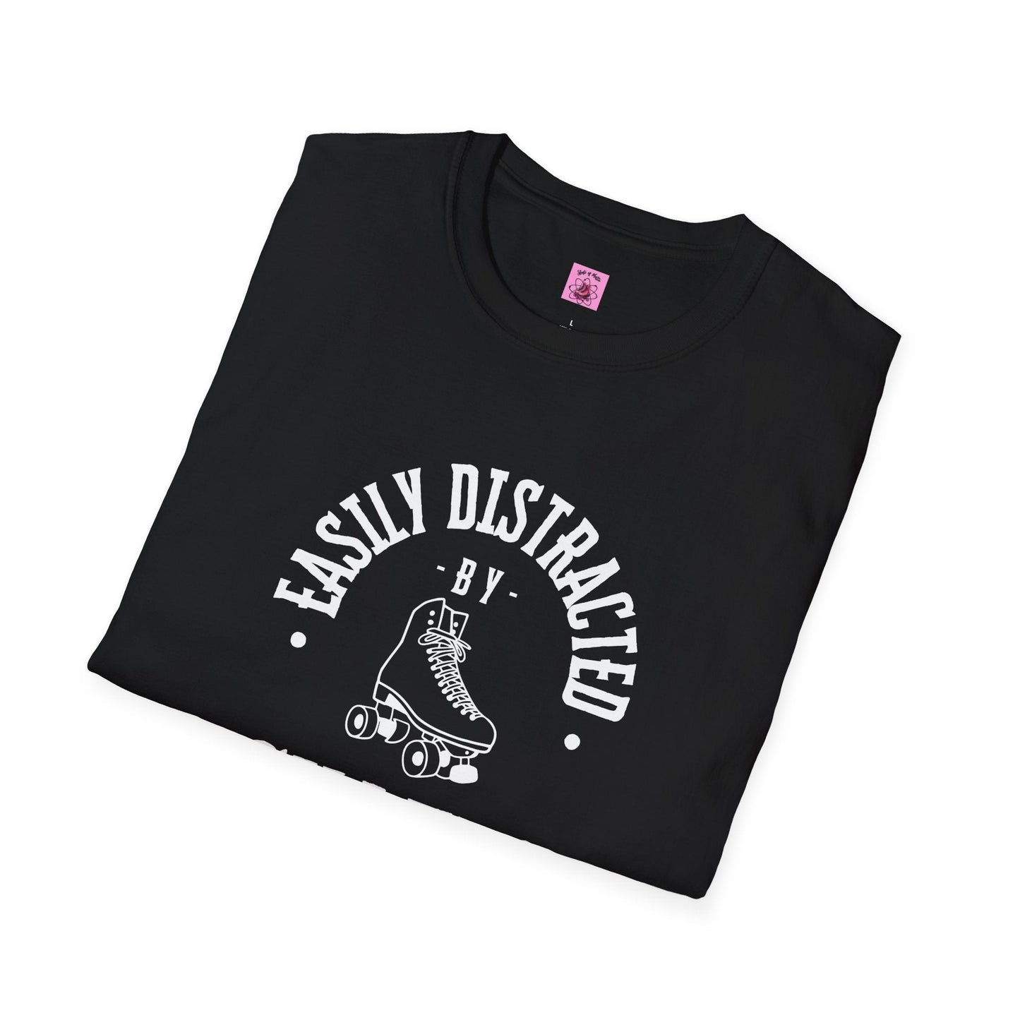 Easily Distracted by Skates Unisex T-Shirt