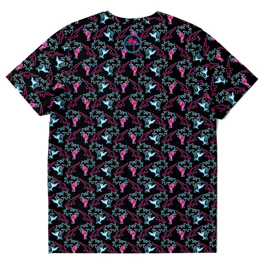 Rad Palm Neon Attack T-Shirt