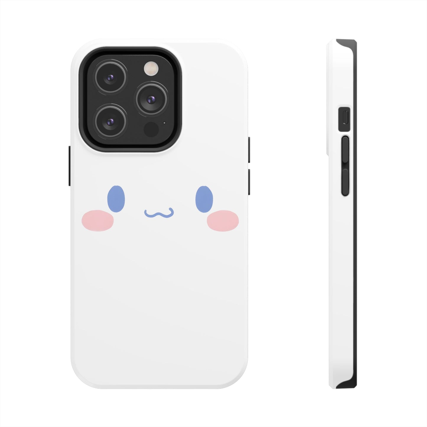 Sanrio Cinnamoroll Cute Face Pastel Kawaii Minimal Tough Phone Case | Cartoons