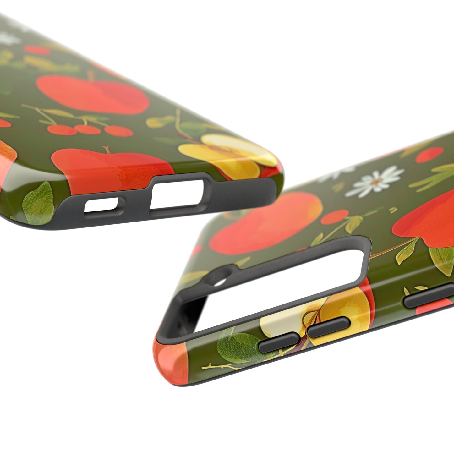 Apple & Berry Garden Pattern Style Tough Phone Case/Cover | Aesthetic