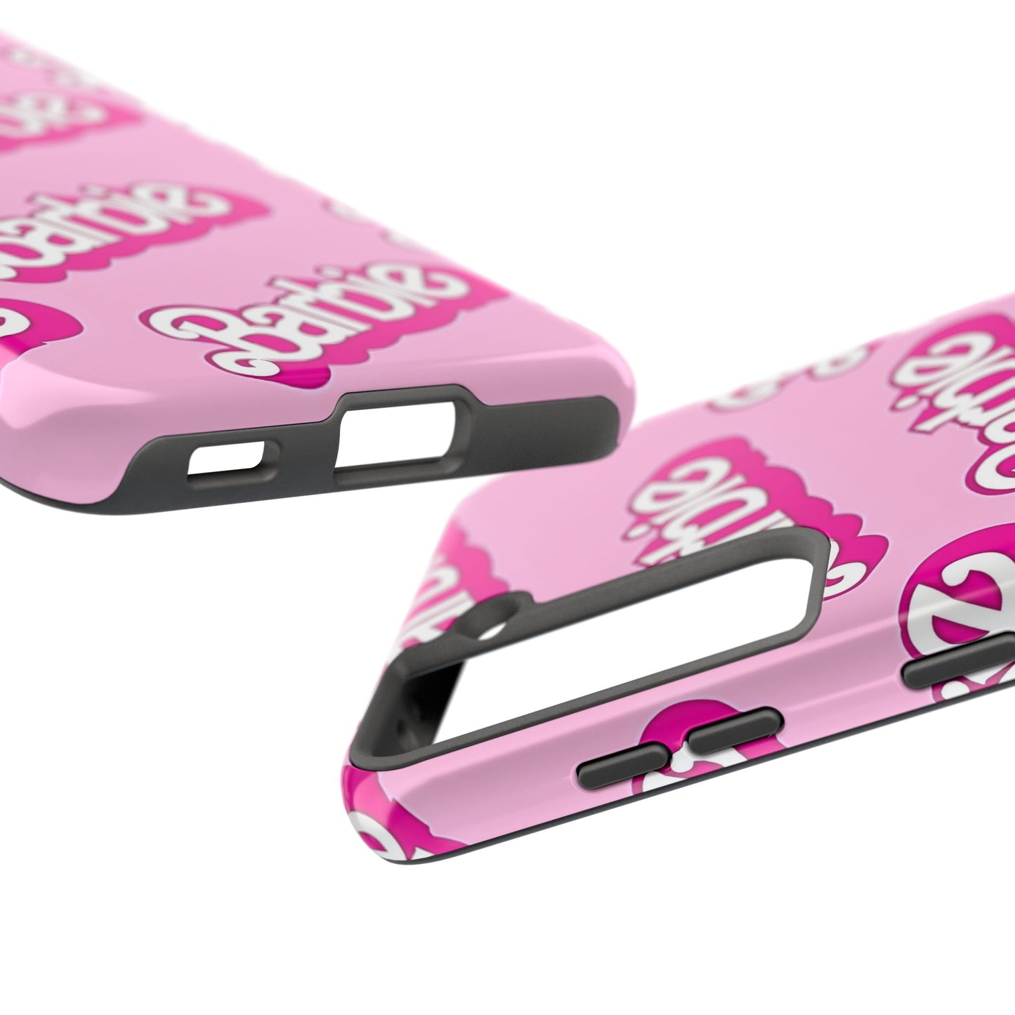 Retro Style Barbie Logo Pattern Tough Phone Case/Cover | Aesthetic
